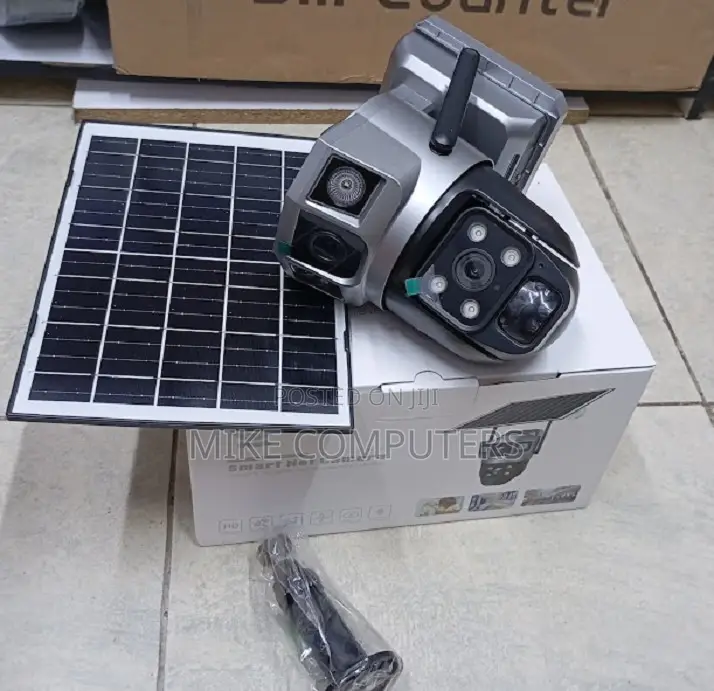 V380 Dual Lens Solar 4g CCTV
