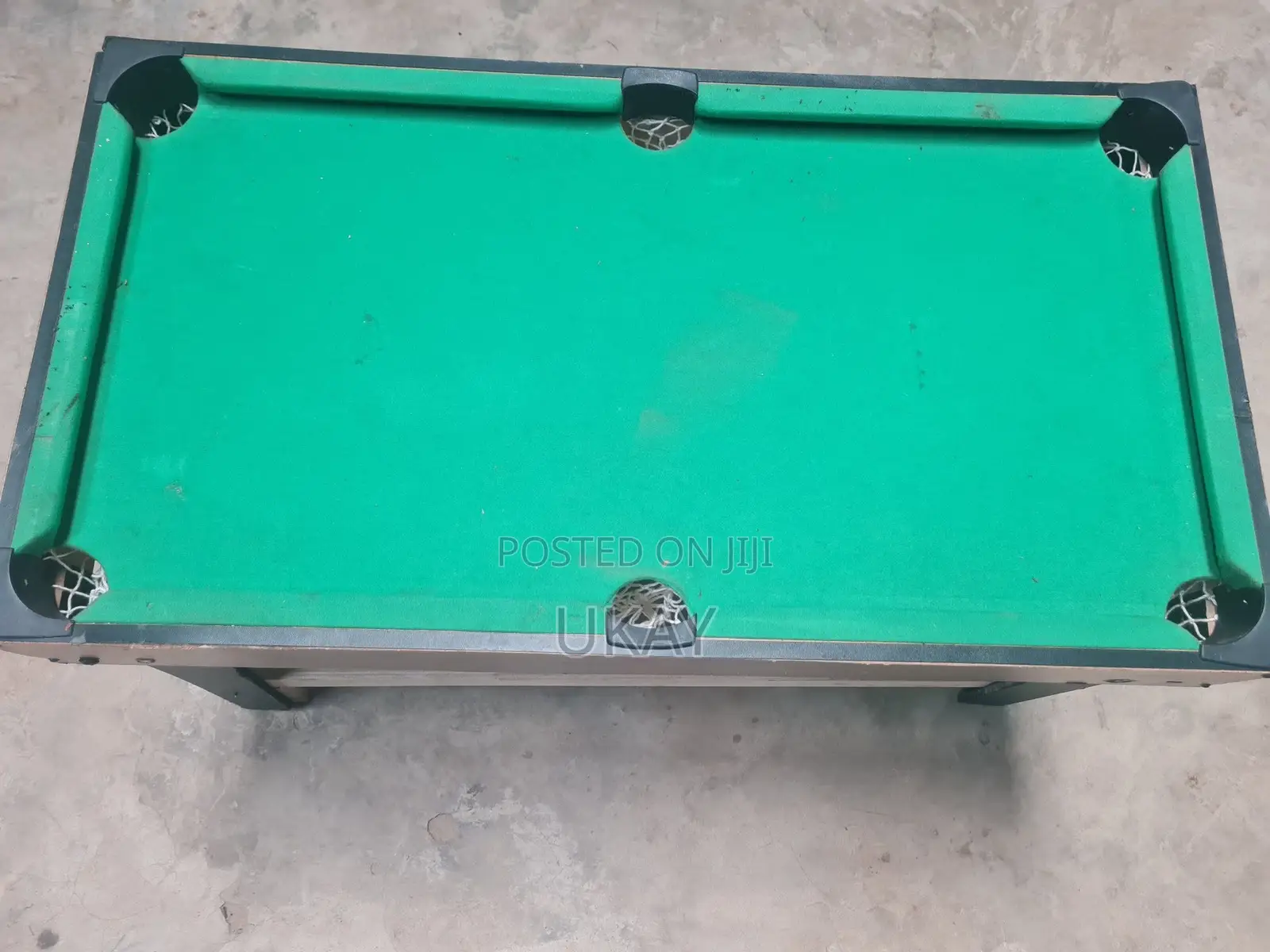 Generic Wood-Finish 3-in-1 Multi-Game Table.