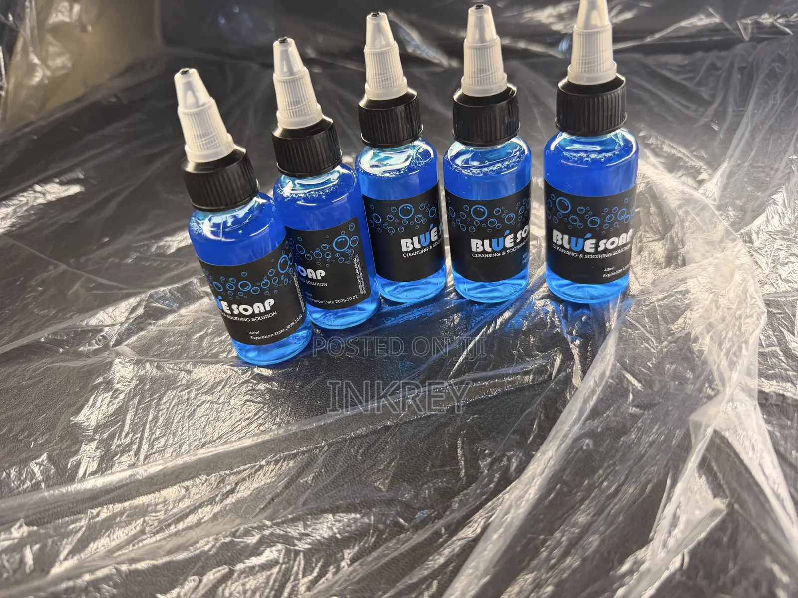 40ml & 500ml Tattoo Blue Soap