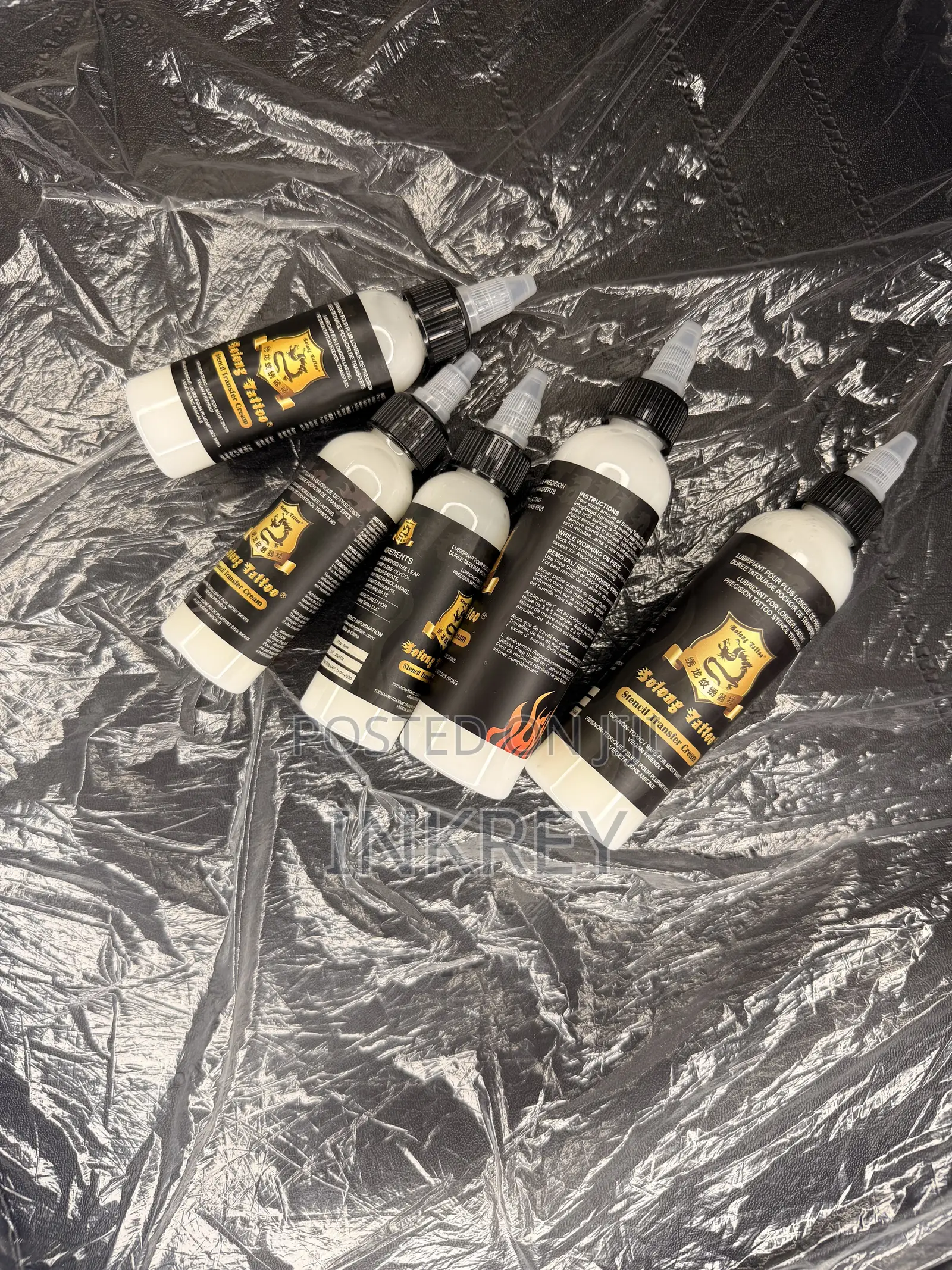 Tattoo Stencil Transfer Cream