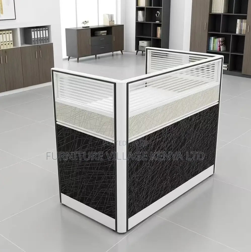 Workstation; 1 Person Modular Working Station With Storage