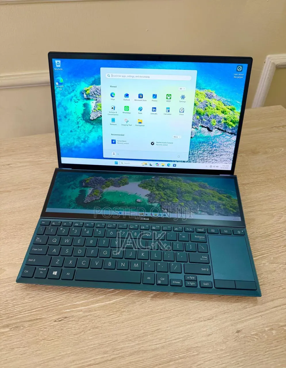 Laptop Asus Zenbook Duo 14 16GB Intel Core i7 SSD 1T