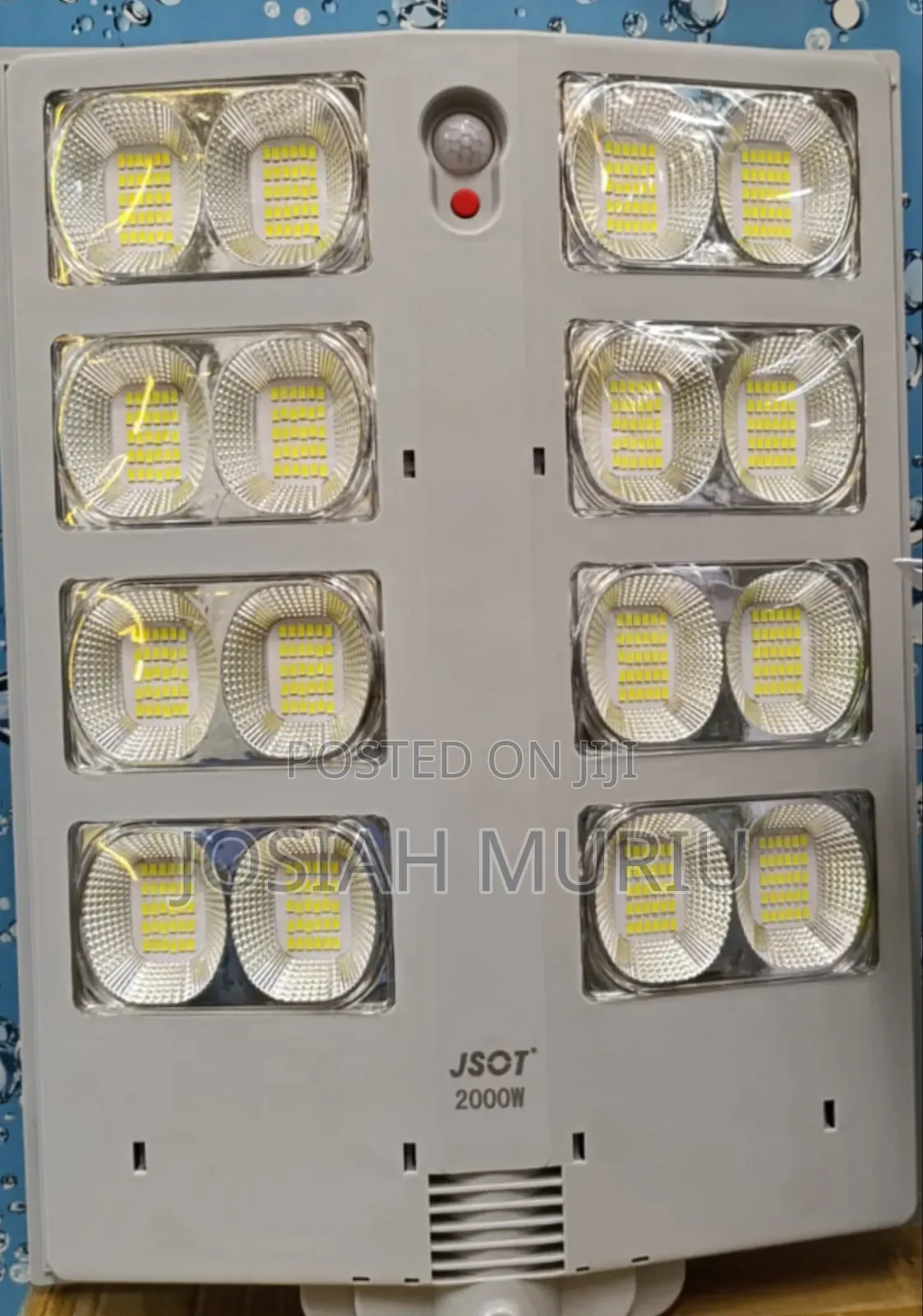 2000w Grey Solar Streetlight+ Pole