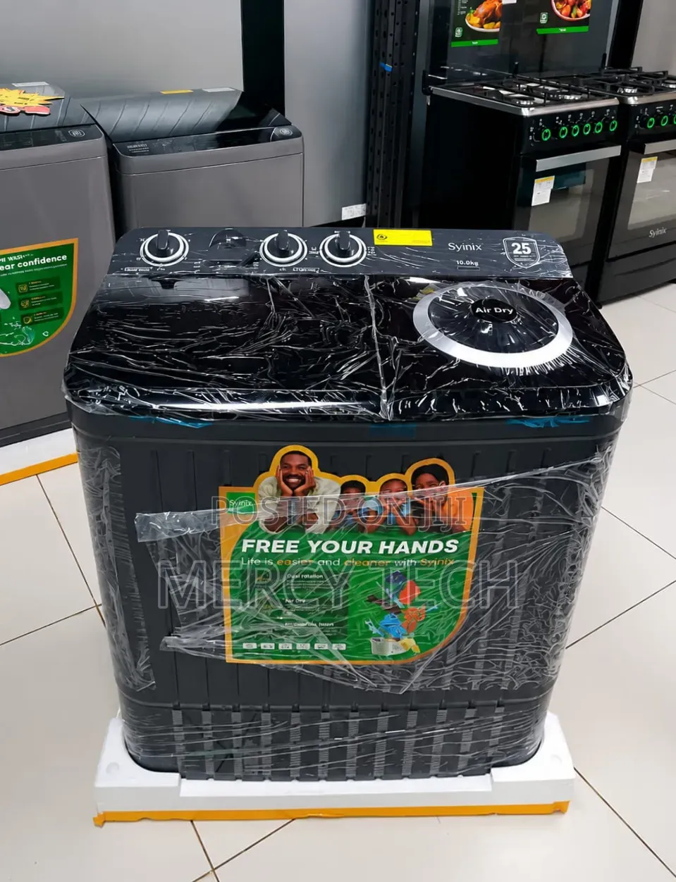 Syinix Washing Machine
(10kg)
