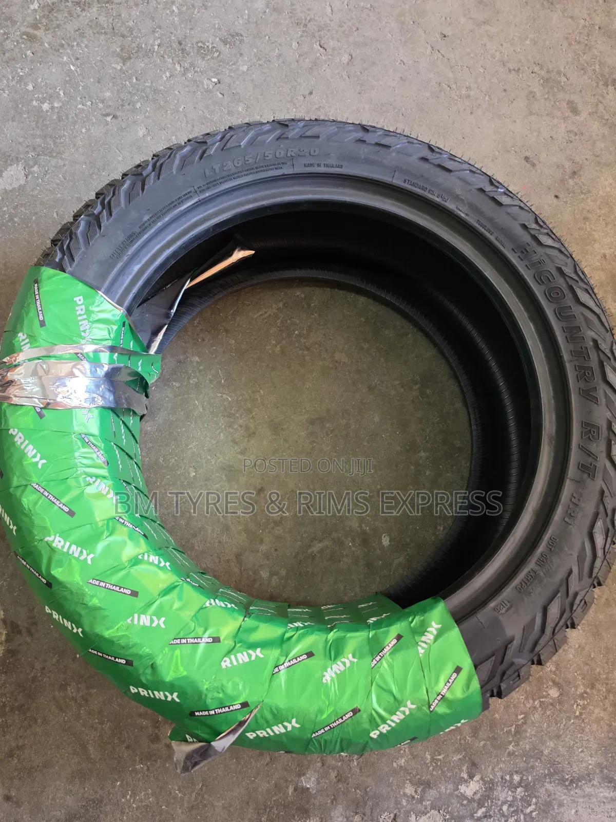 265 /50 R20 Prinx Tires (R/T) Thailand.