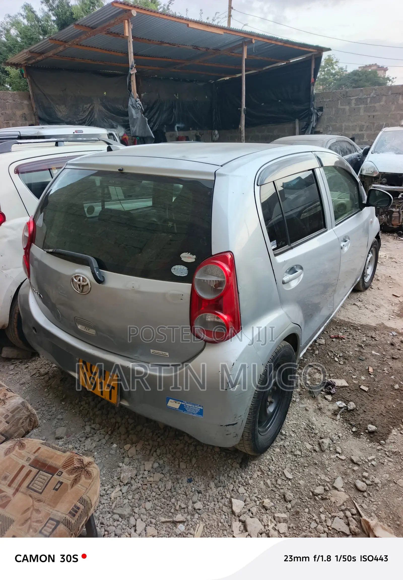 Toyota Passo 1.0 FWD 2012 Silver