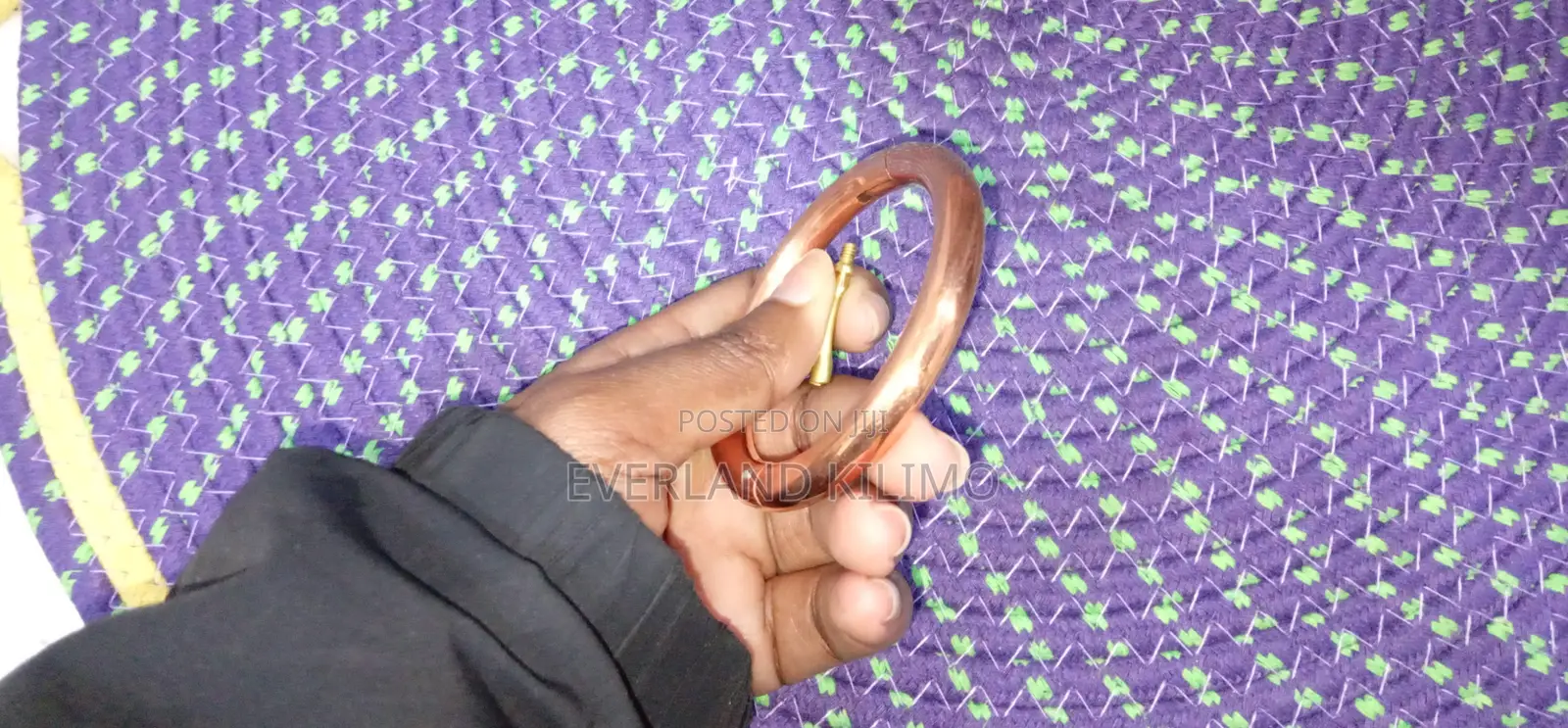 Livestock Copper Bull Ring - 65 Mm