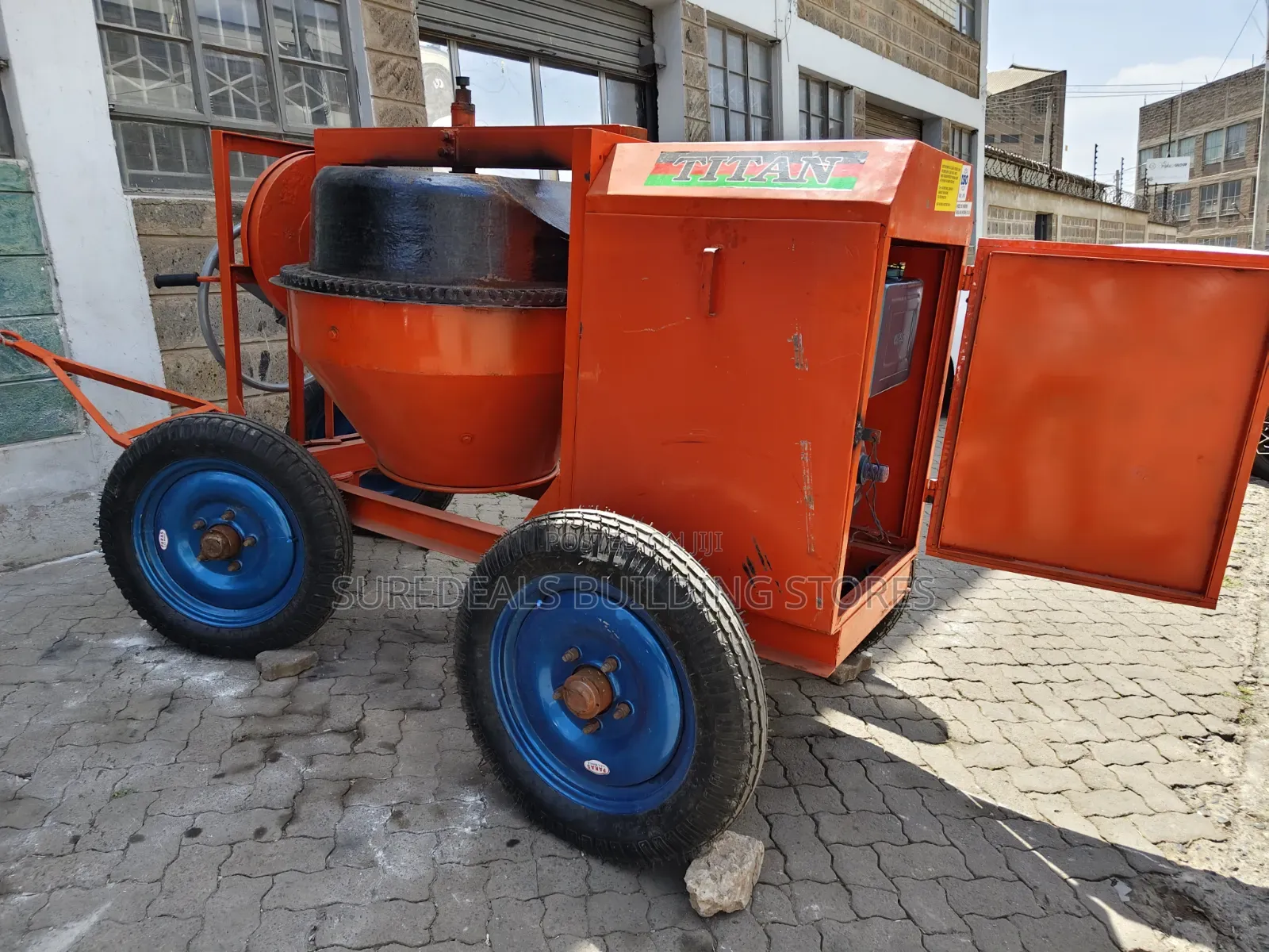 Indian Heavy Duty Titan Concrete Mixer,500ltrs Drum Capacity