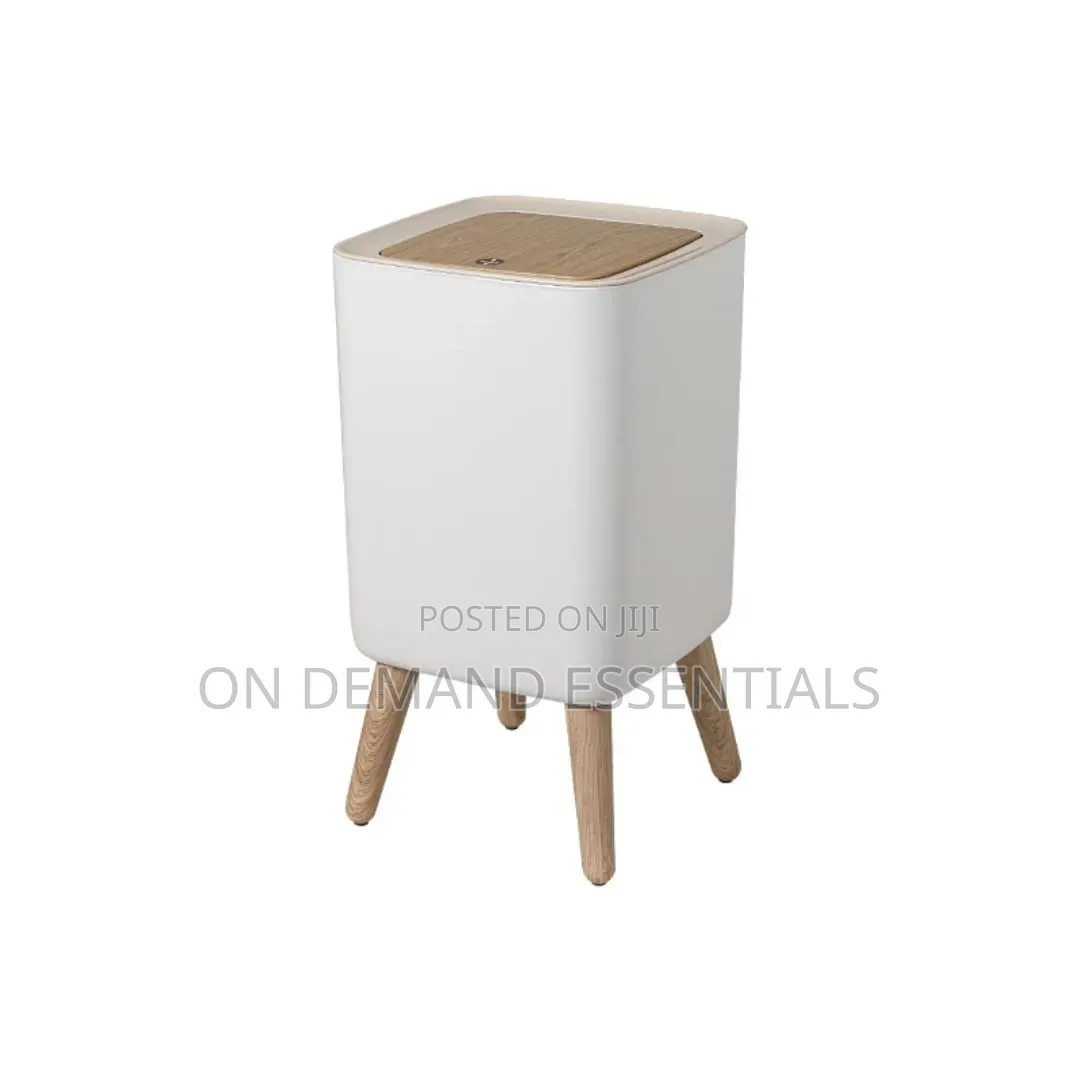 Nordic Rectangular Trash Bin Bathroom Storage Bucket With Lid