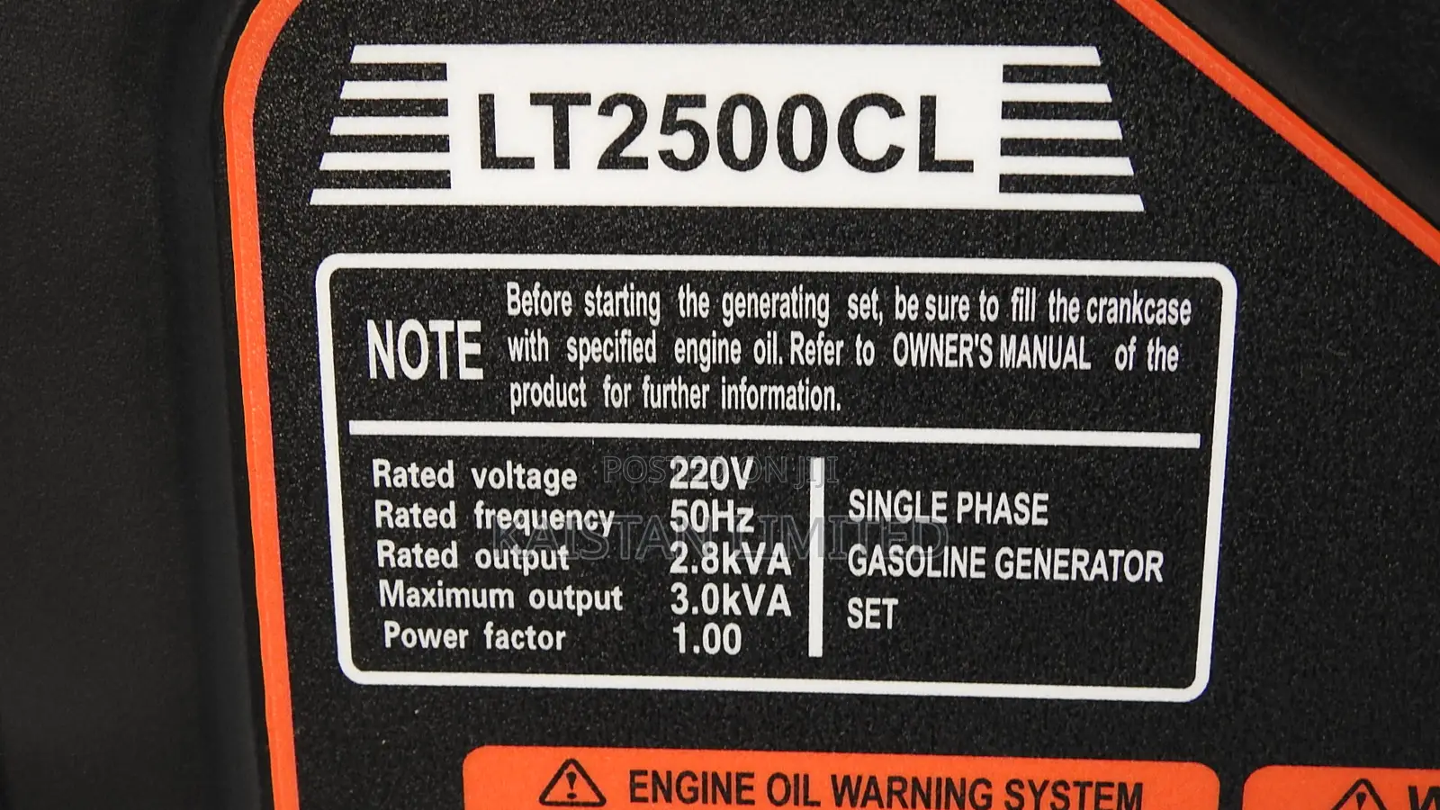 AICO LT2500CLE 2.8 KVA Petrol Generator Pull Start Portable Power Unit