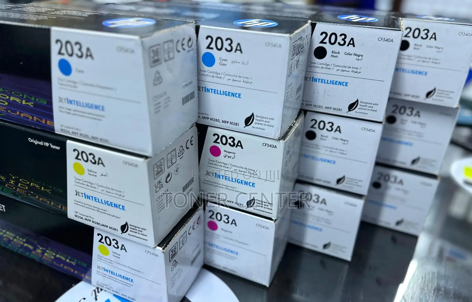 Genuine HP 203A Toner for LaserJet Pro M254 M281 Series