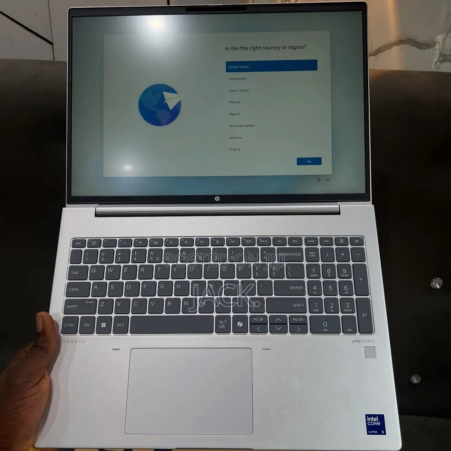 New Laptop HP ProBook 460 G11 16GB Intel Core Ultra 7 SSD 1T