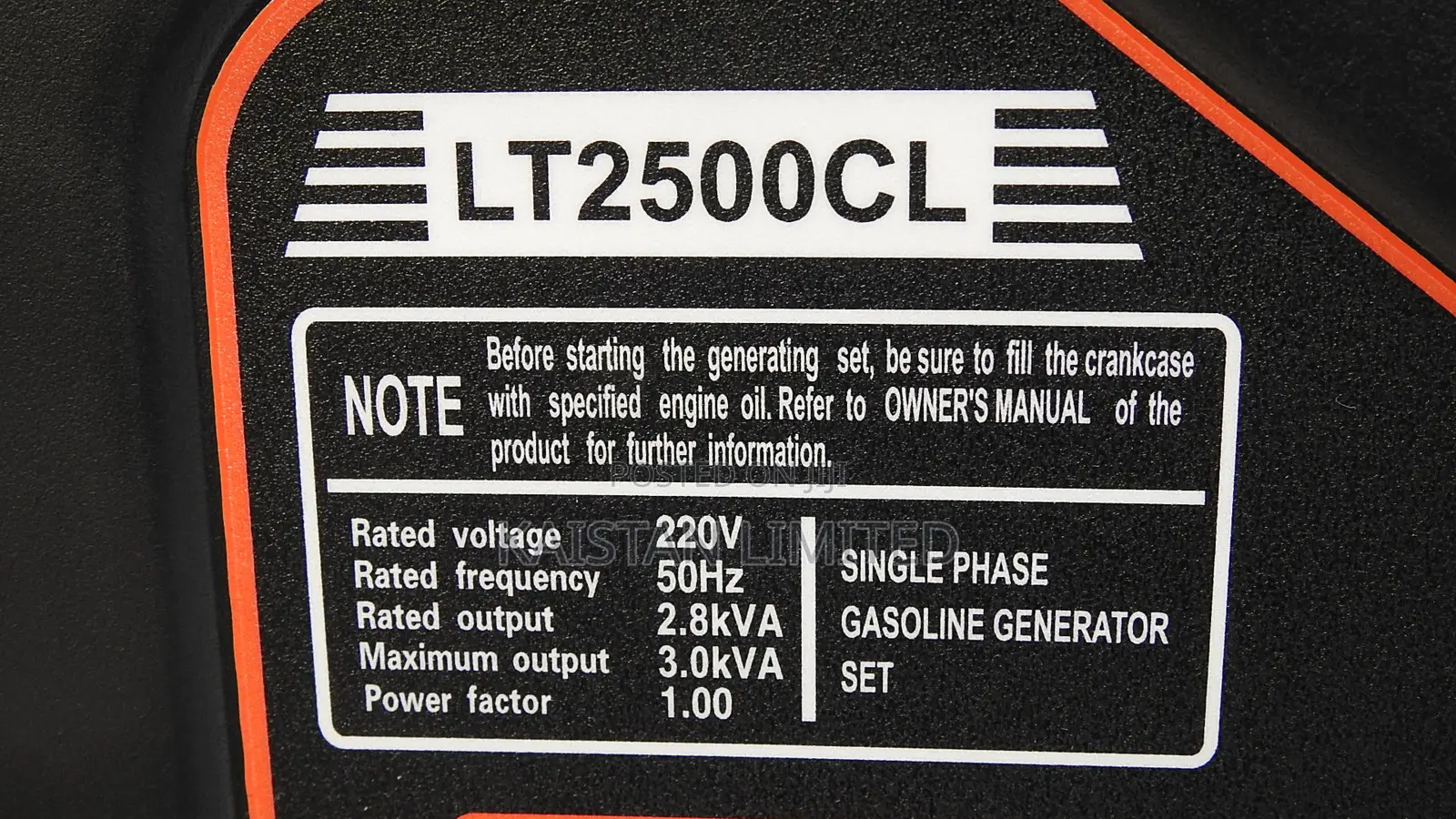 AICO LT2500CLE 2.8 KVA Start Petrol Generator for Home Business