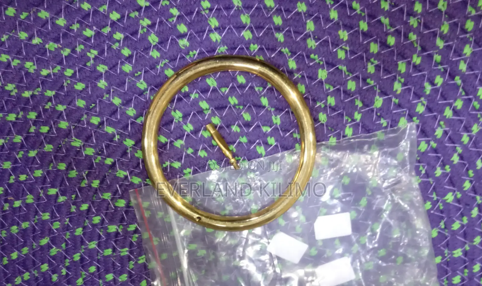 Bull Nose Ring - Brass