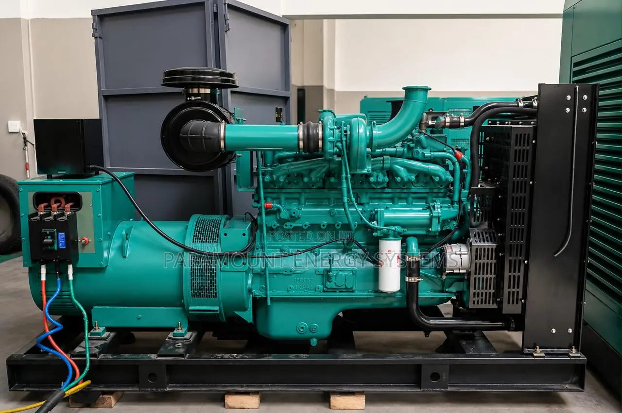 312 kVA Cummins Open Set Diesel Generator
