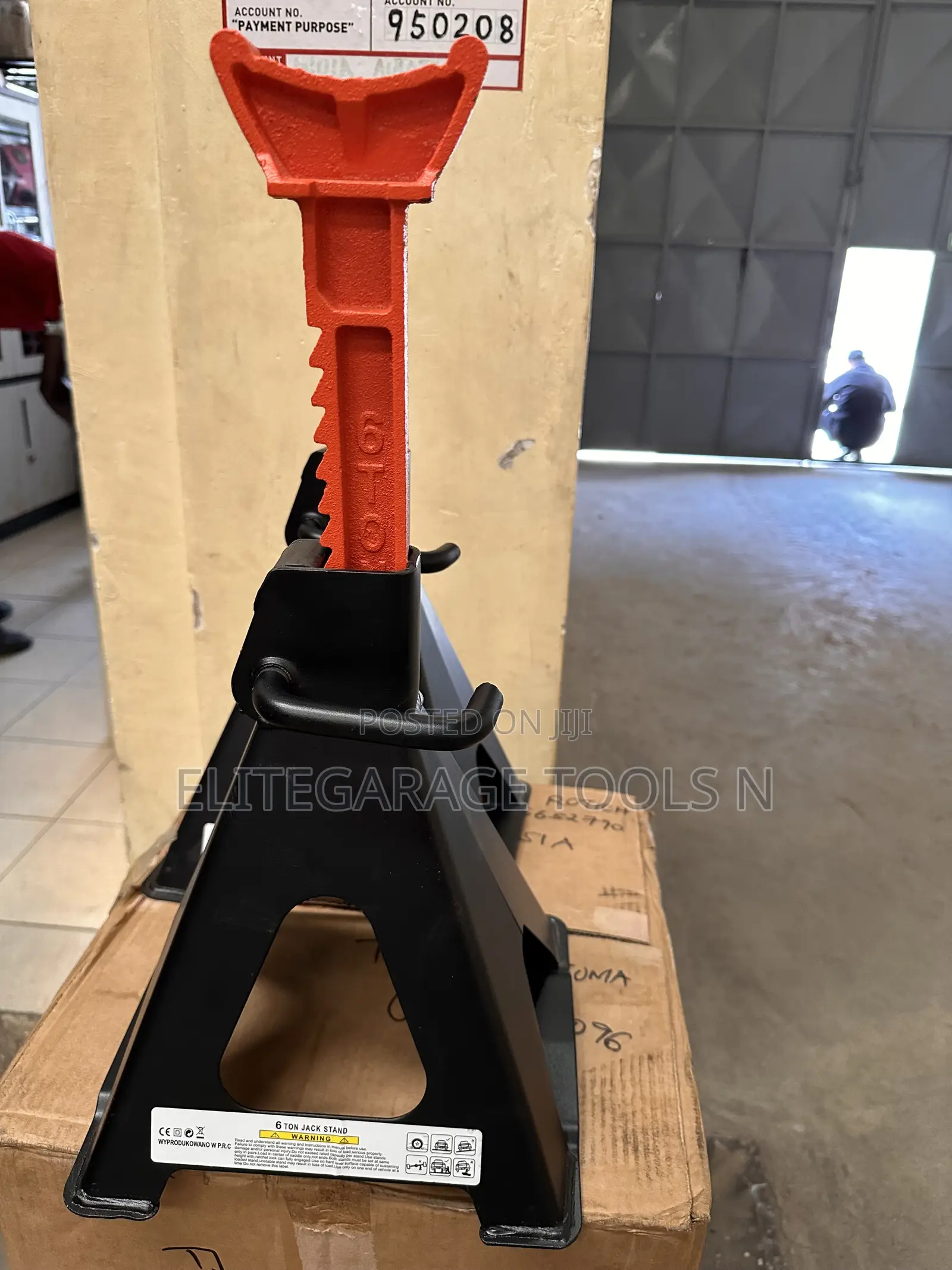 Heavy Duty Italian 6ton Safety Stands