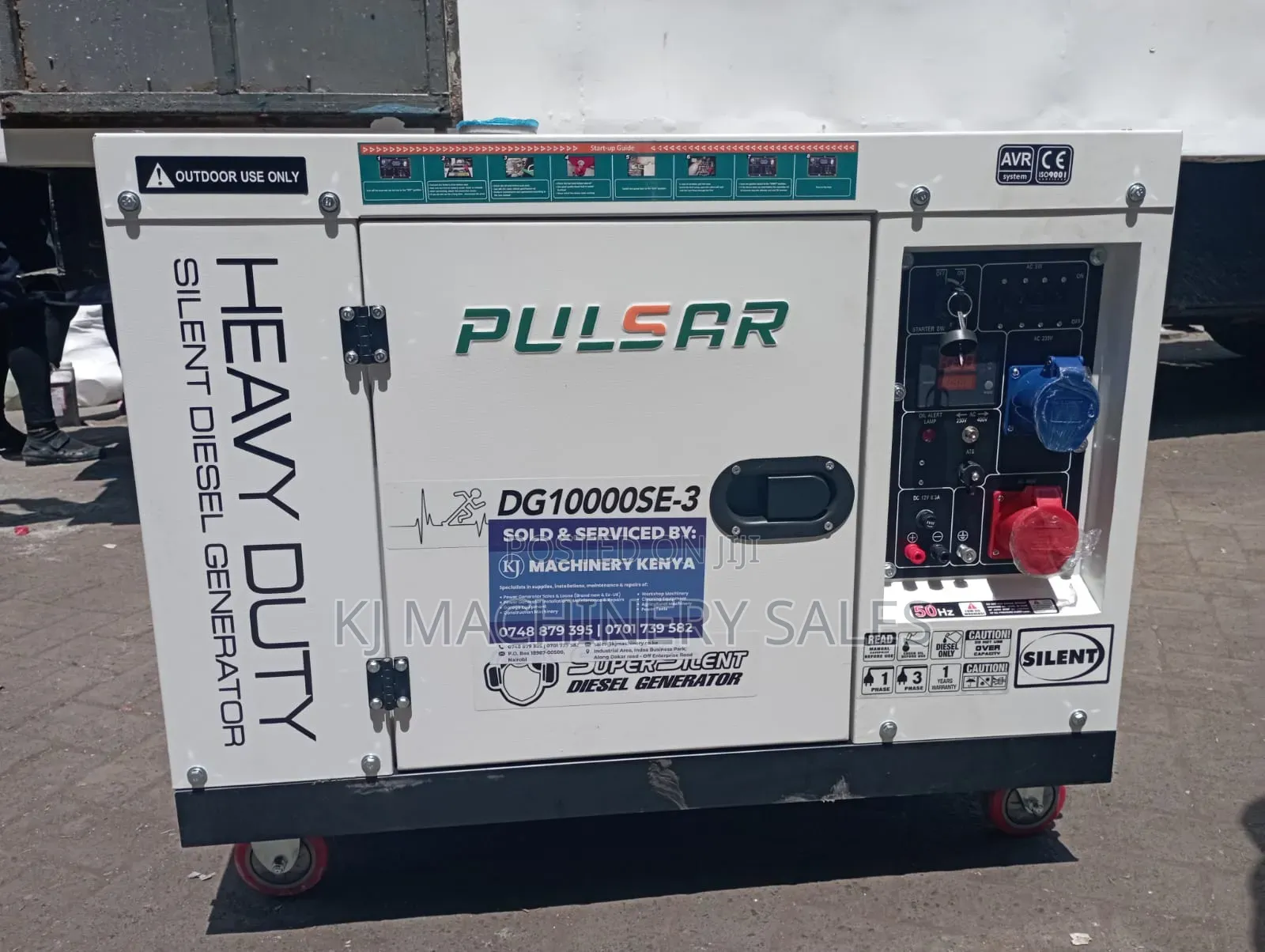 Pulsar 10kva Generator