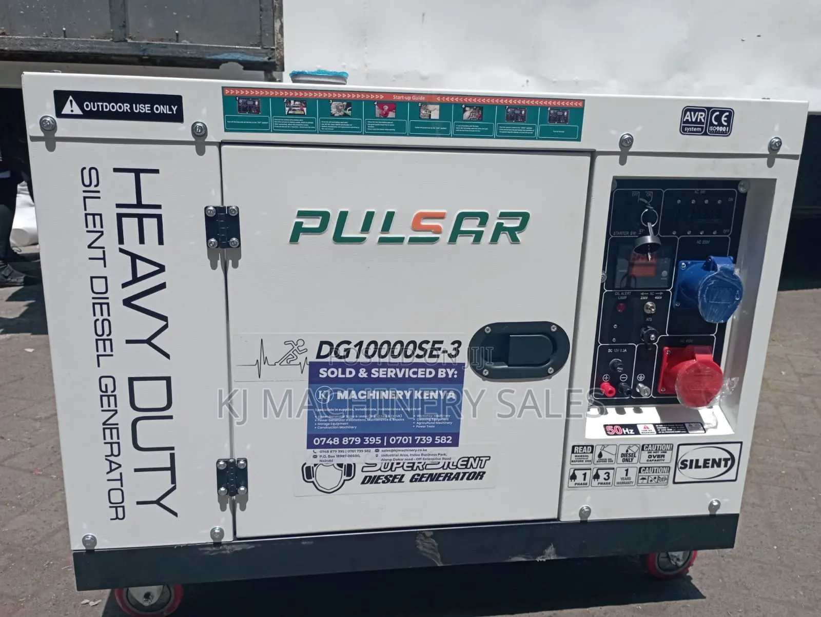 Pulsar 10kva Generator