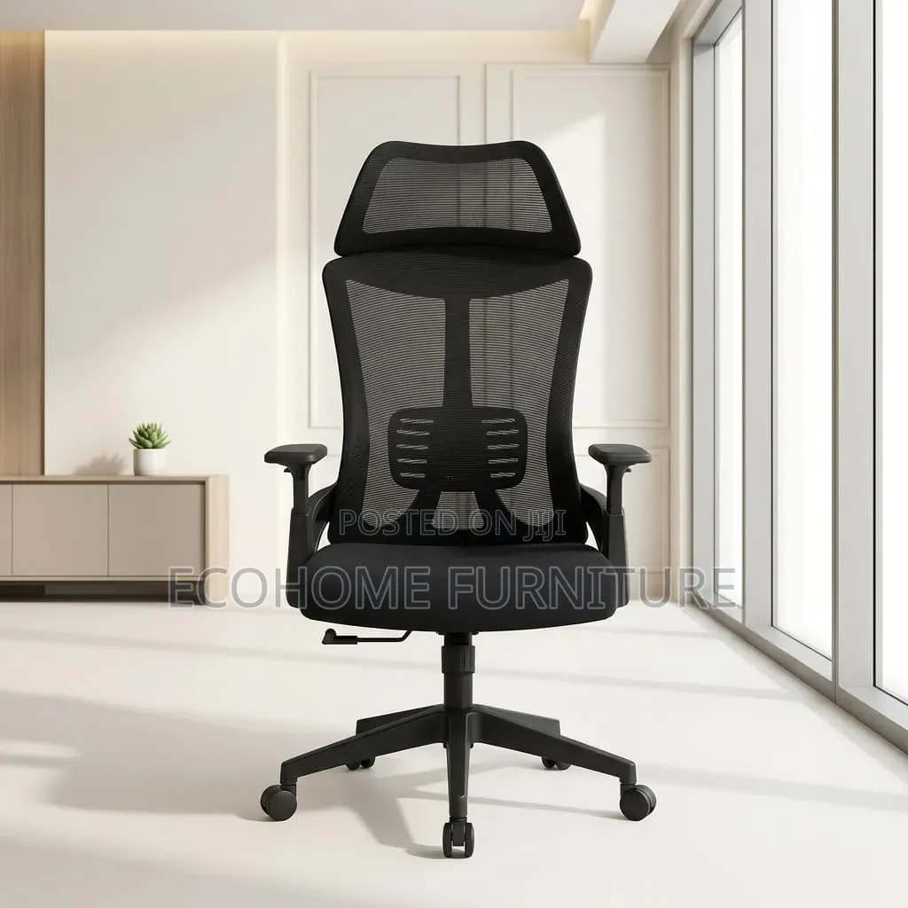 Ergonomic High Back Mesh Office Chair With Headrest