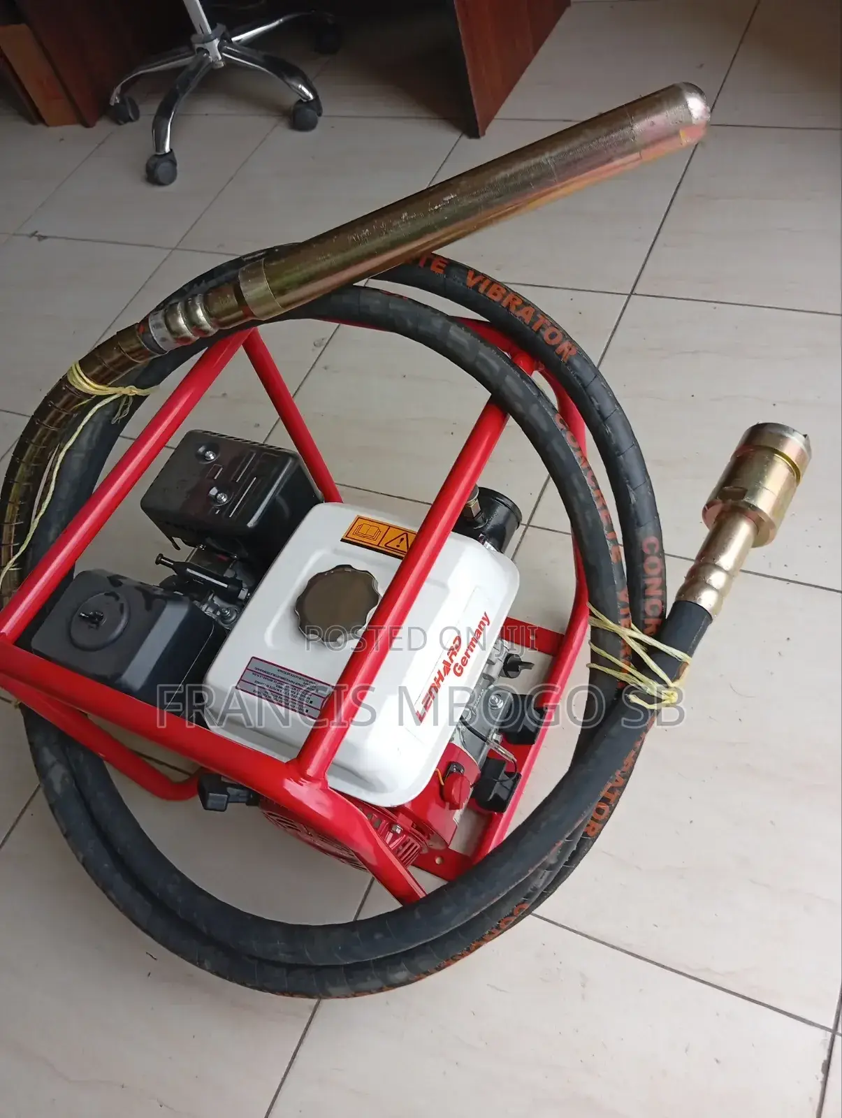 Lenhard Germany Concrete Vibrator