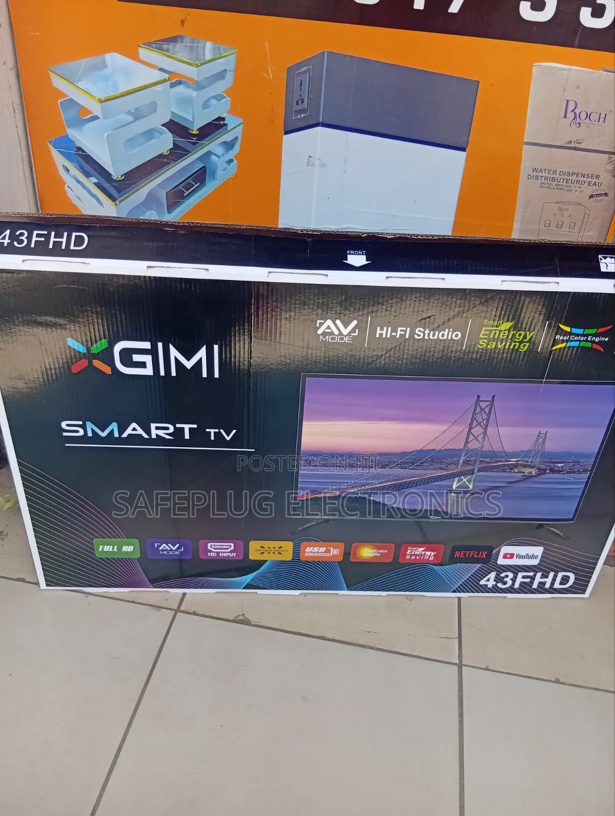 XGMI 43-Inch FHD TV – Full HD Smart Television for Home Entertainment