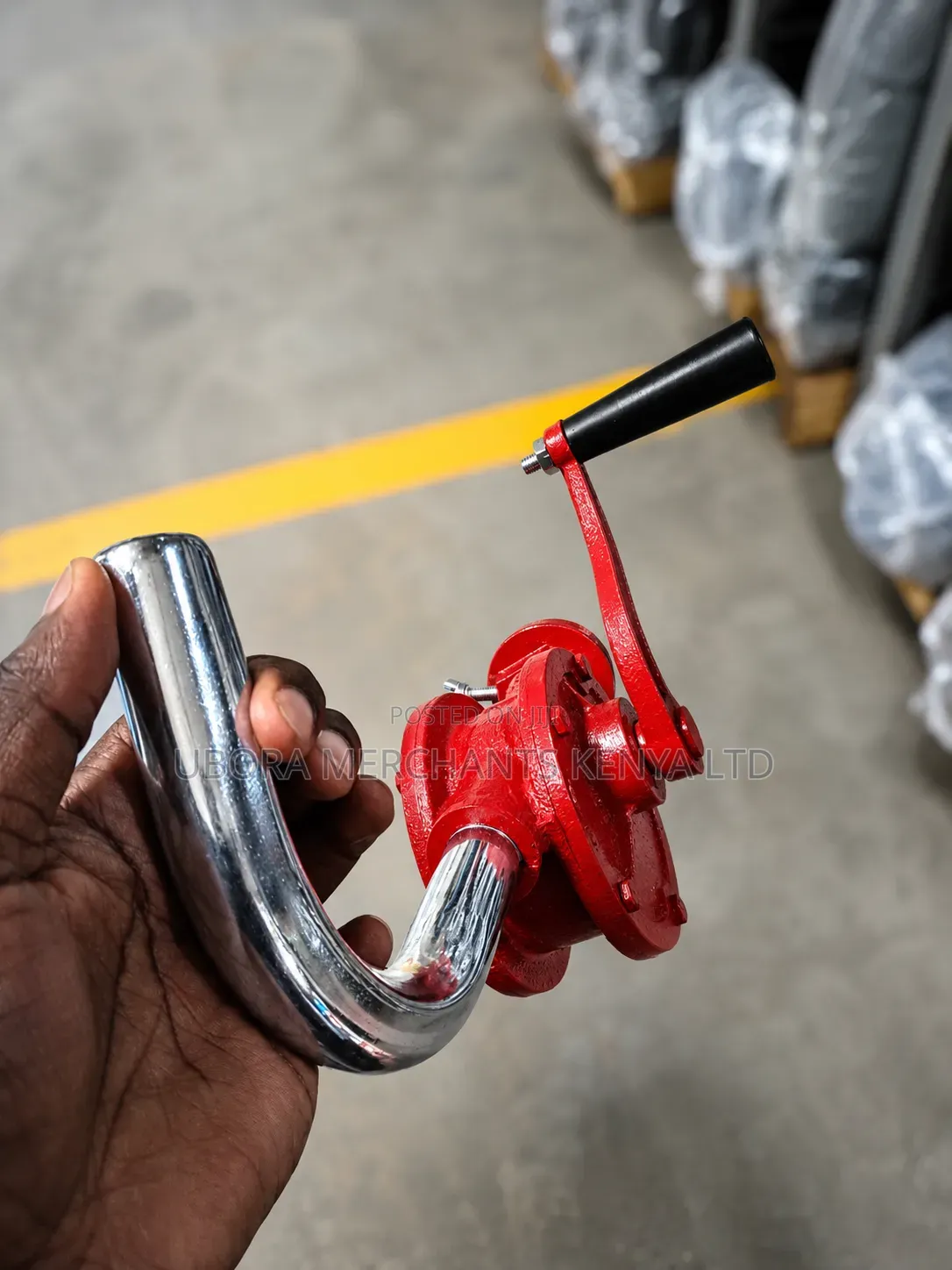 Hand-Operated Manual Rotary Drum Pump