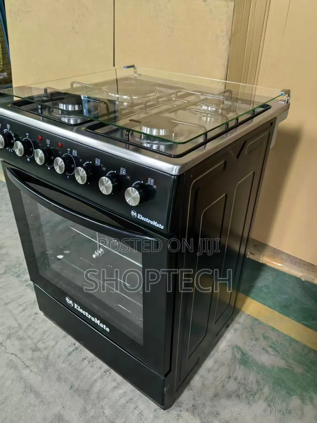 50*55 Decho 3+1 Standing Cooker With Electric Oven