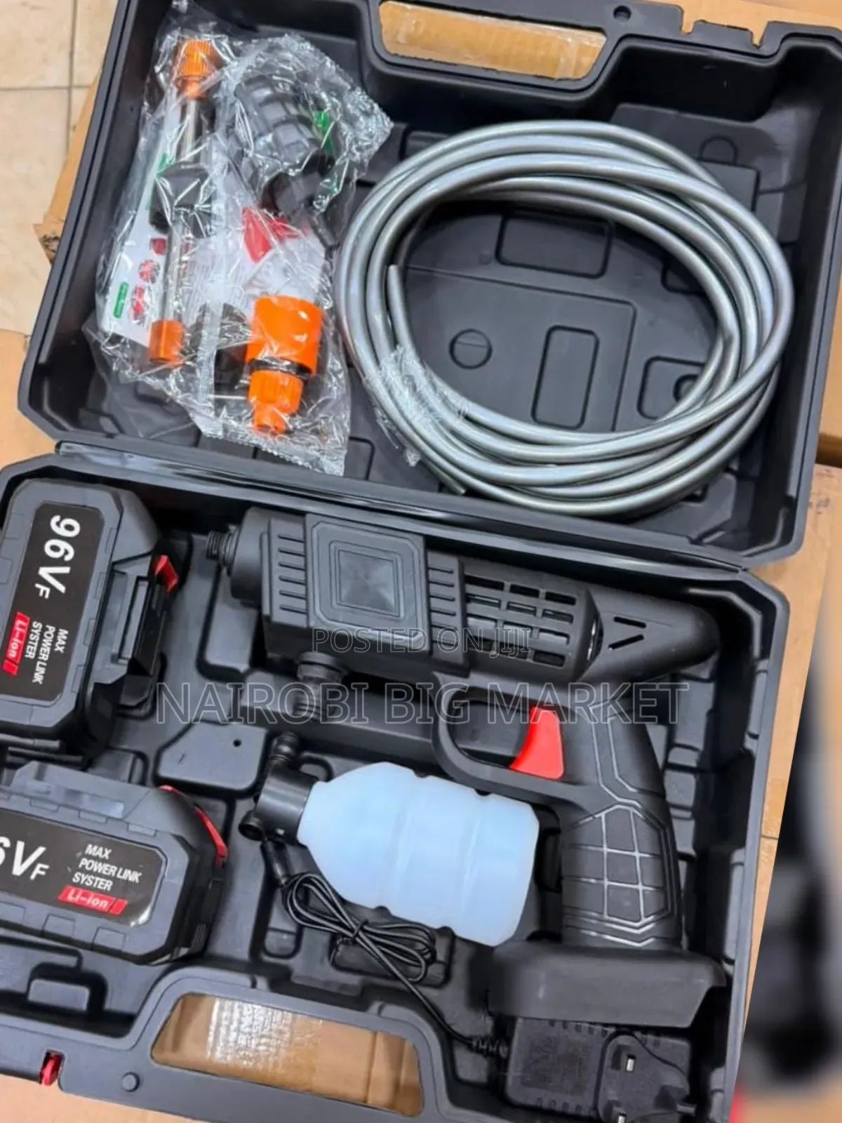 Wireless Car Wash Machine/Sprayer and Garden Gun 96v