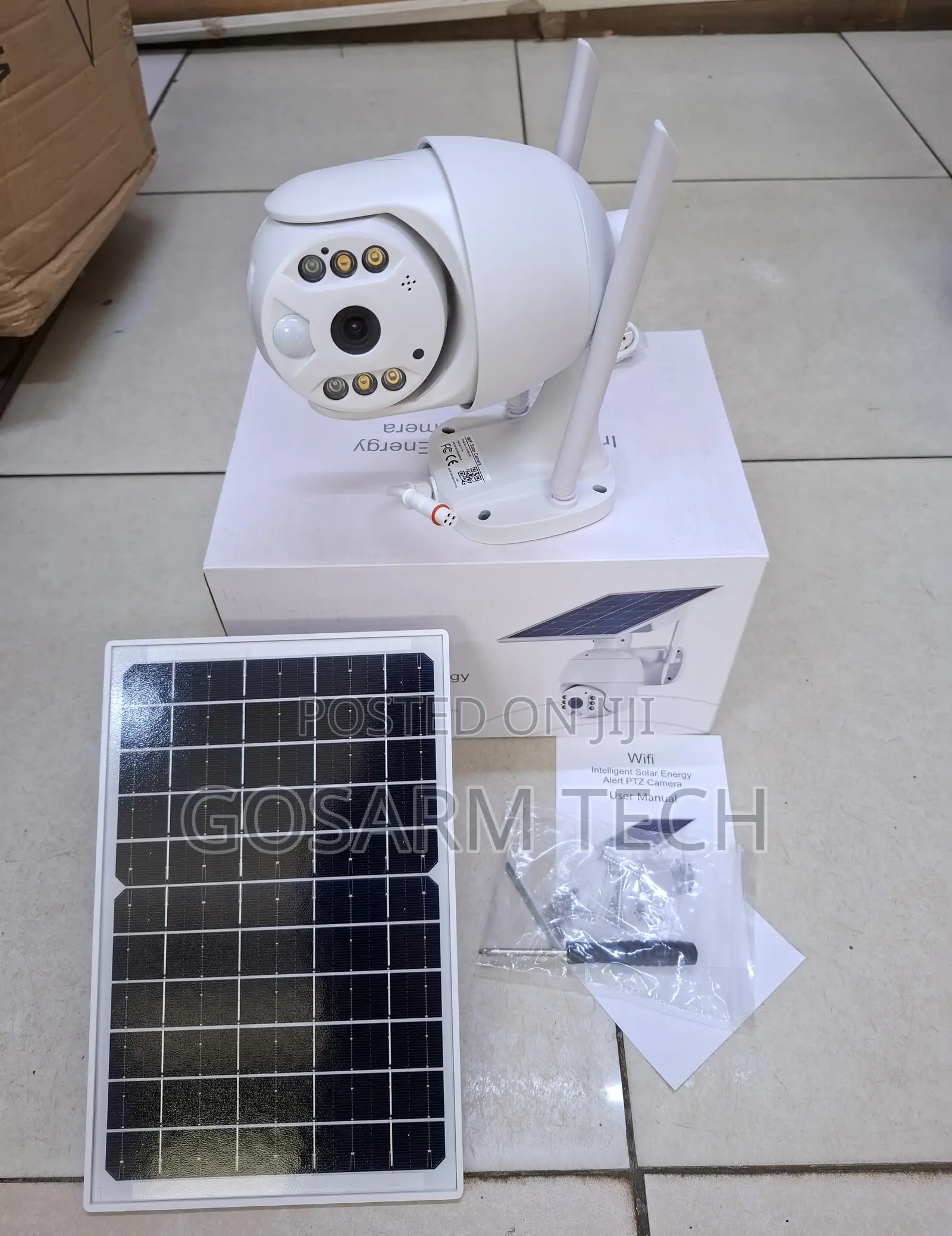 4G Outdoor Solar Camera U-Box Single Lens CCTV Surveillance