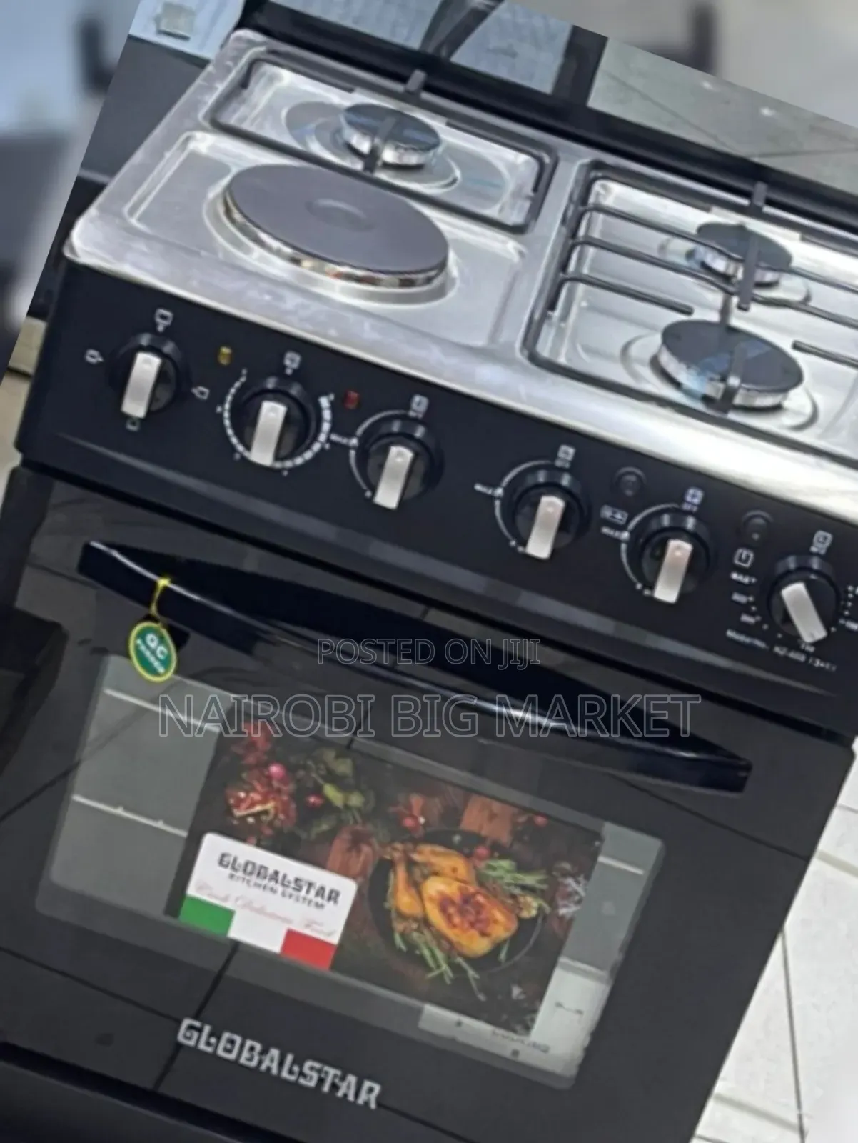Black 60*60 Globalstar Jet 3+1 Standing Cooker