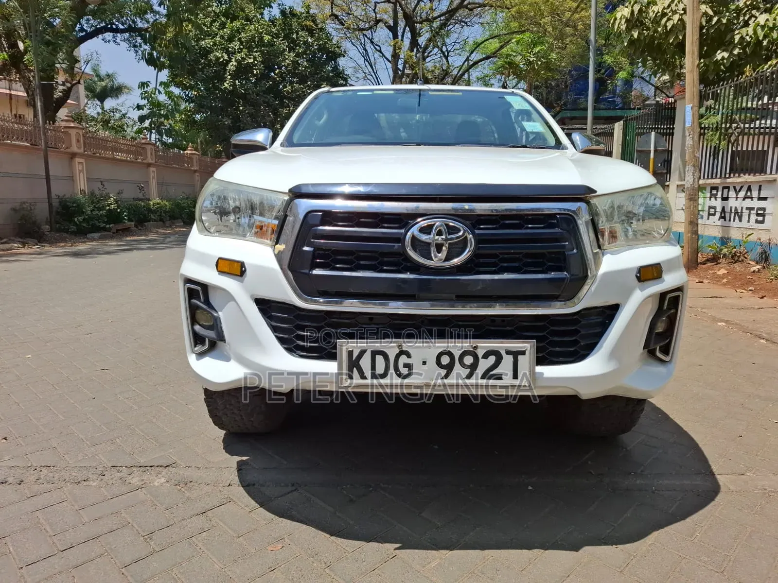 Toyota Hilux 2017 Off white