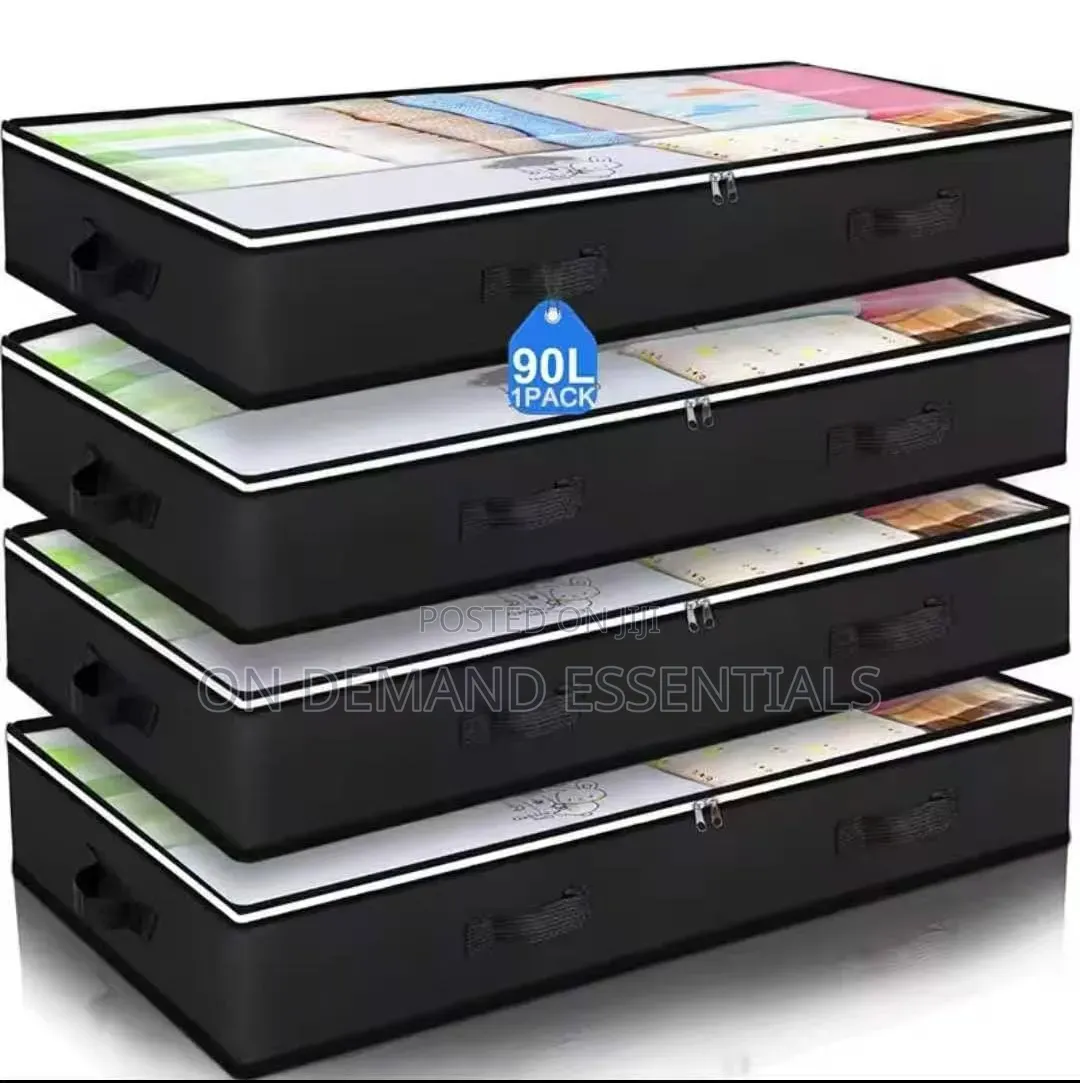 Non-Woven Underbed Quilt Storage Bag Organizer
