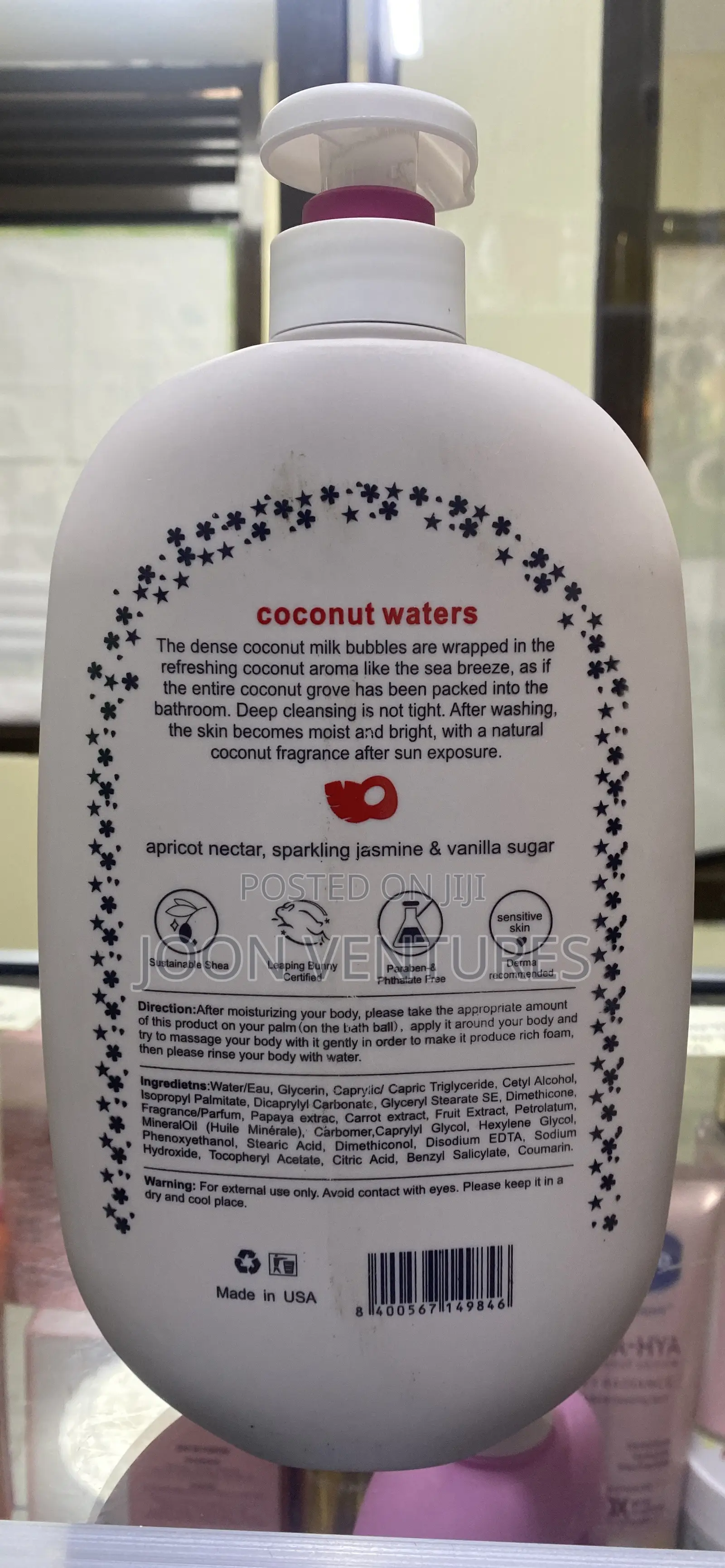 EOS Coconut Waters Body Wash