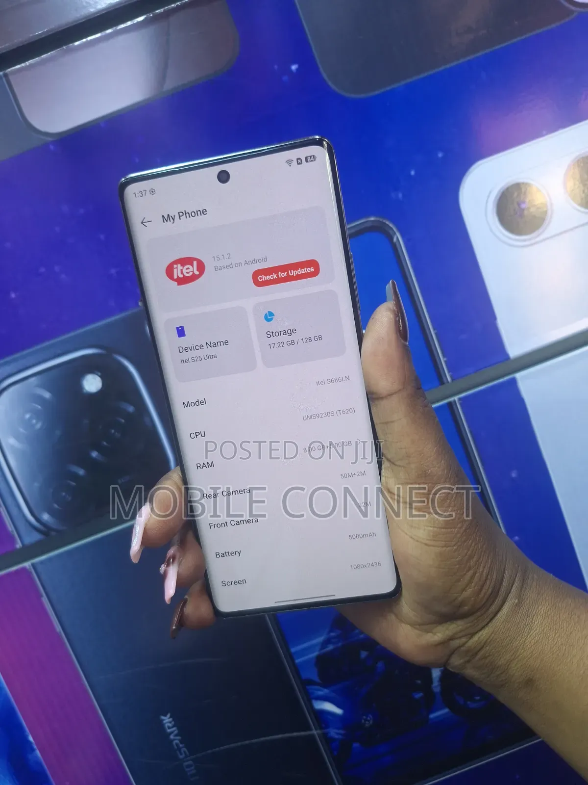 Itel S25 Ultra 128 GB Gray