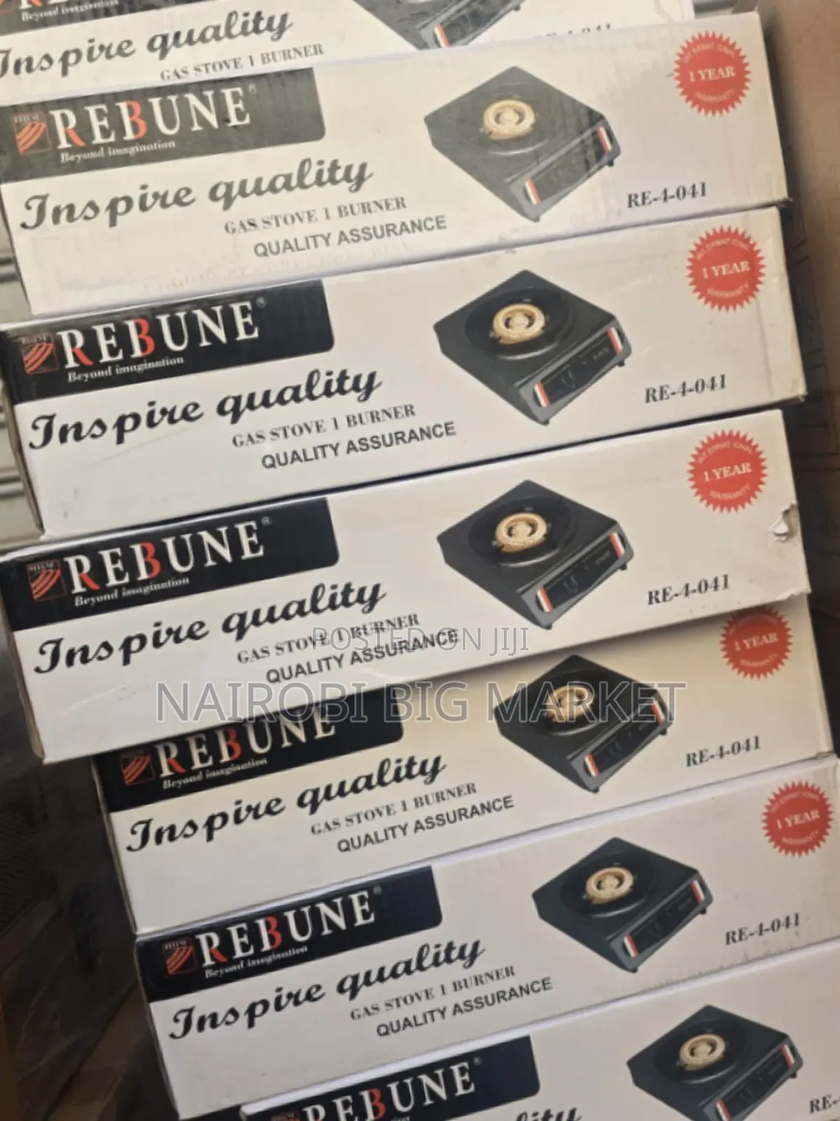 Rebune Single Burner Gas Stove Cooker