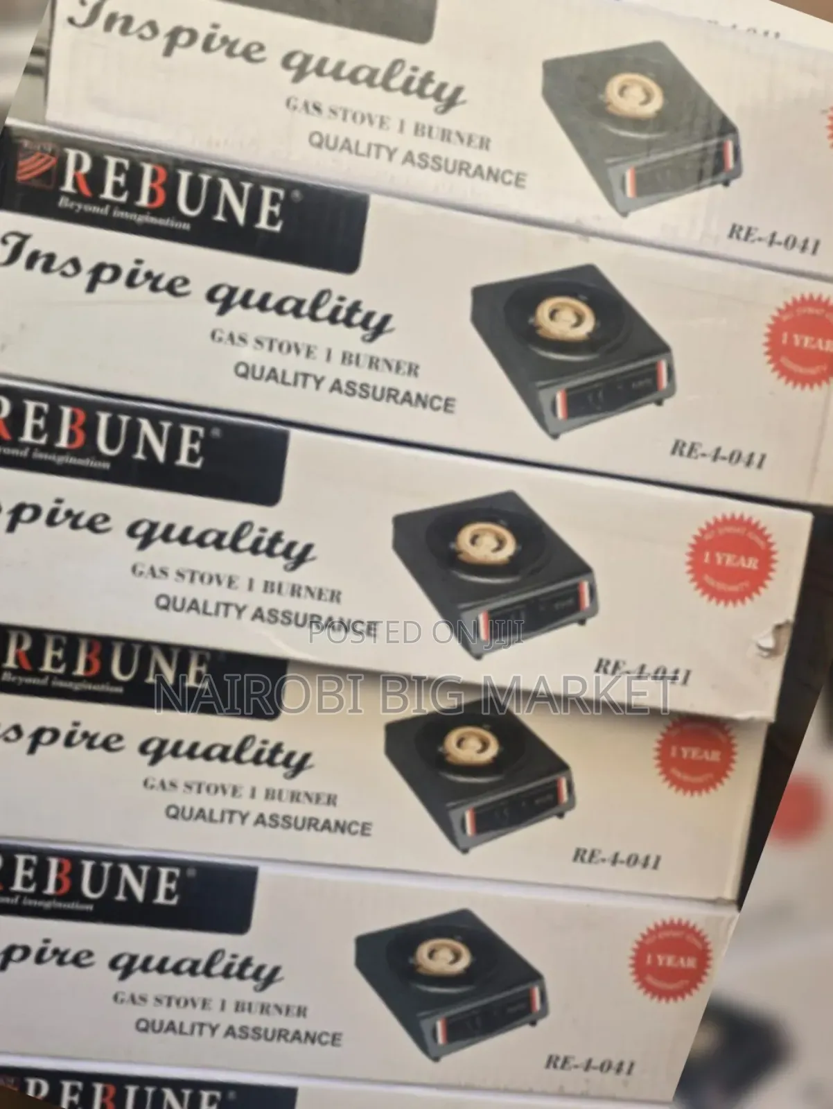 Rebune Single Burner Gas Stove Cooker