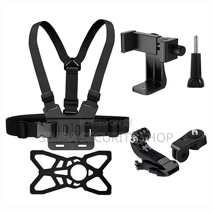 2 in 1 Chest Phone or Camera Mount Harness Go Pro Vlog POV Holder