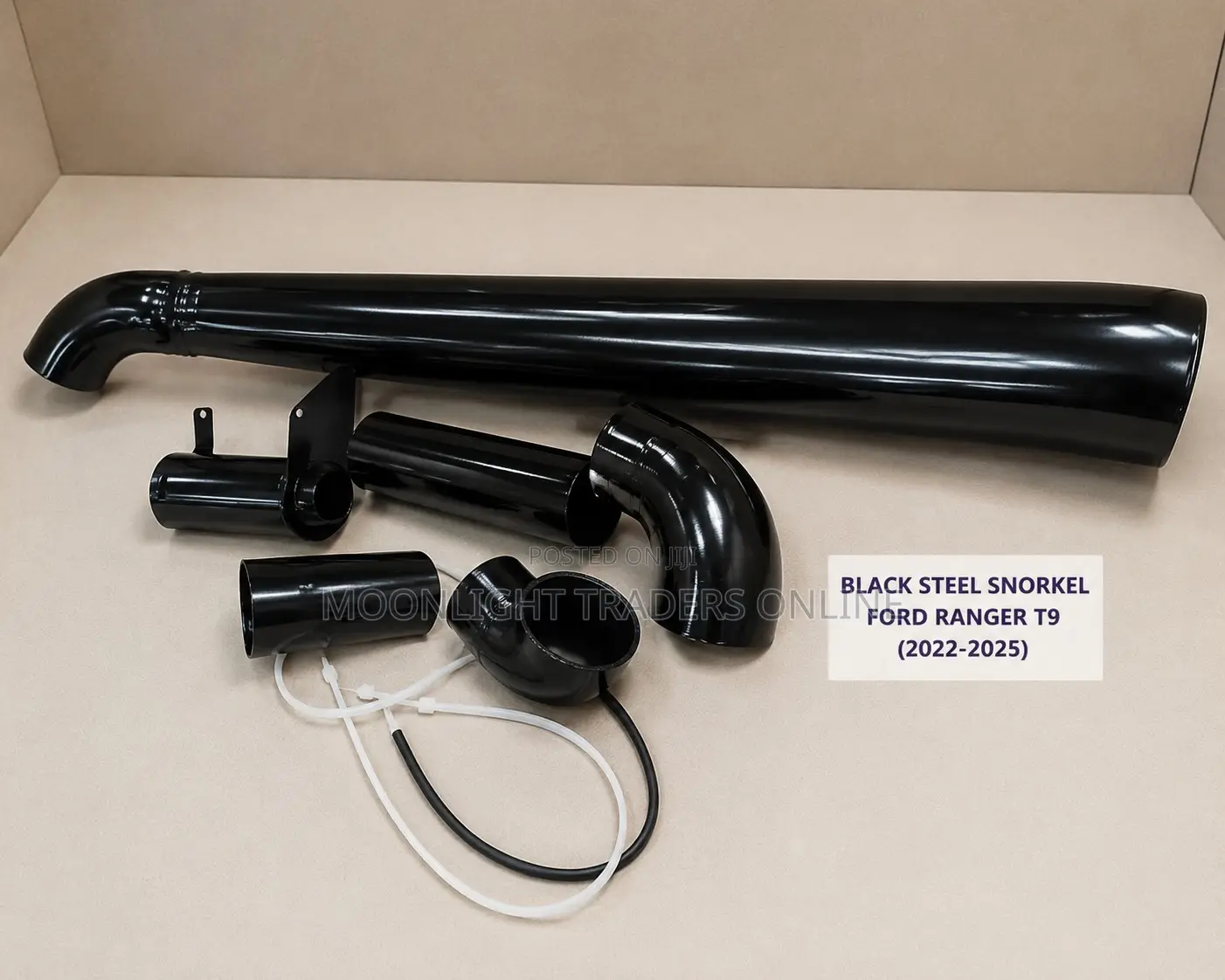Black Steel Snorkel for Ford Ranger 2022-2025 (T9)