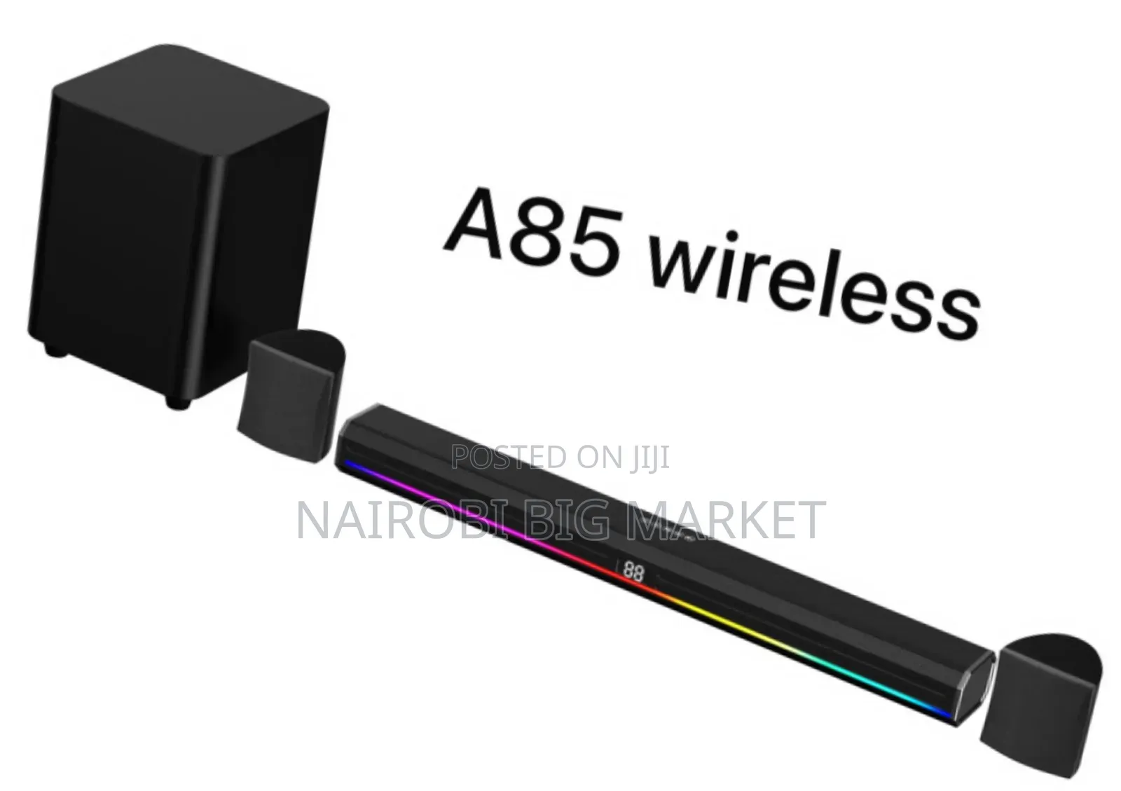 5.1 Ch Globalstar Sound Bar A85 Wireless 170w