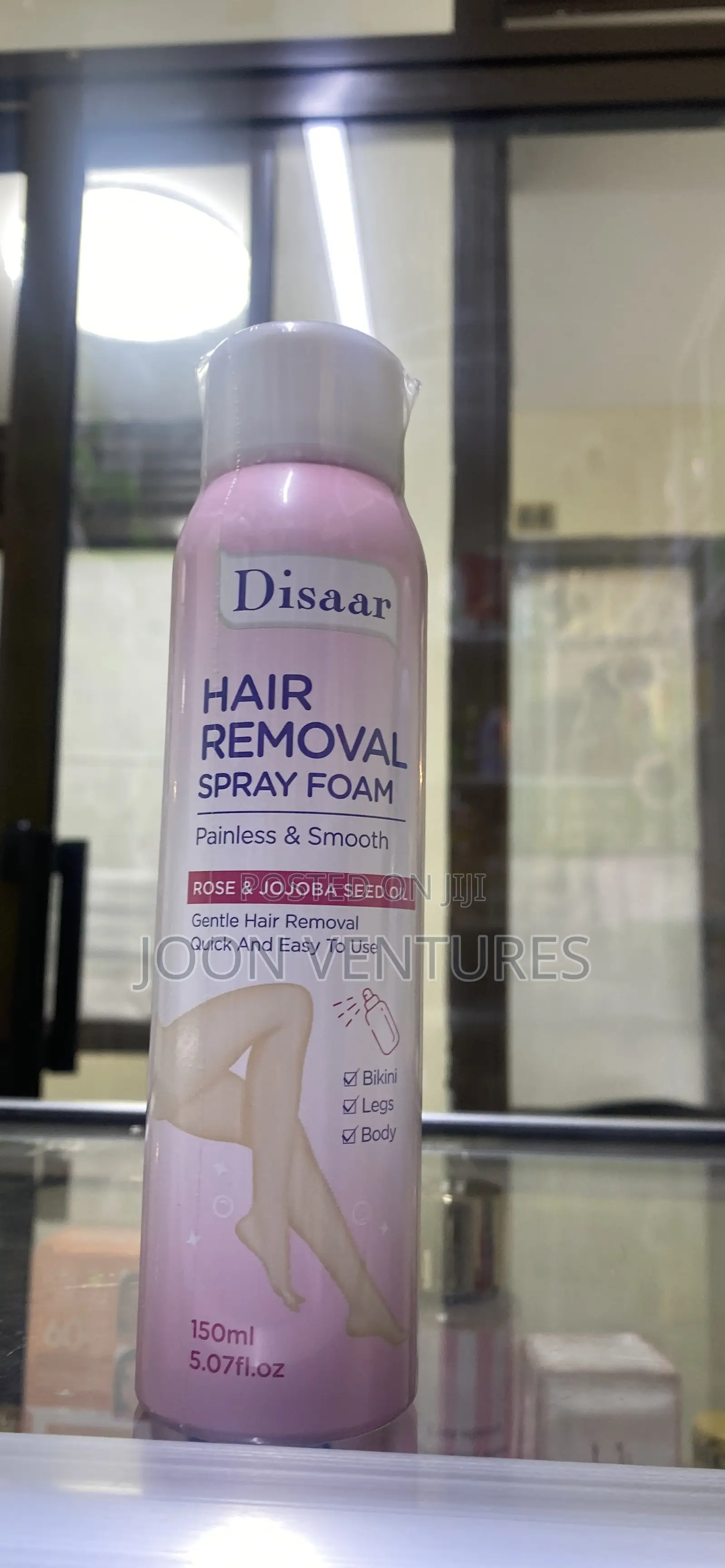 Disaar Hair Removal Spray Foam Rose Jojoba Seed Oil