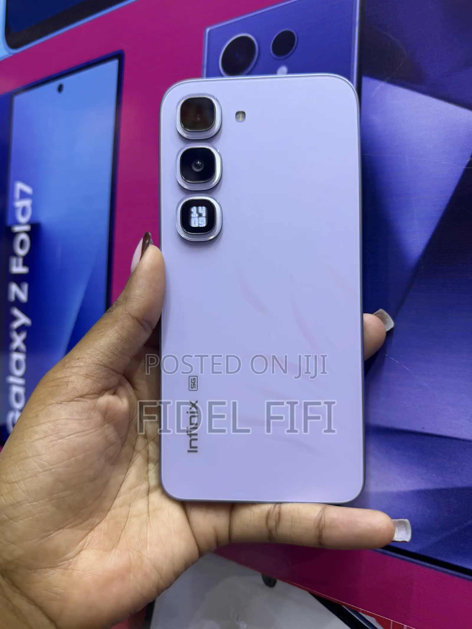 New Infinix Hot 70 Pro 5G+ 256 GB Purple