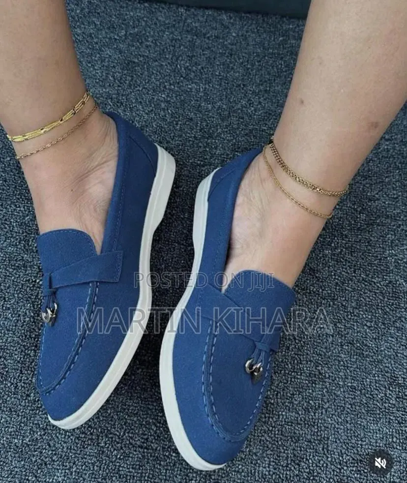 Ladies Suede Loafers (37-42)