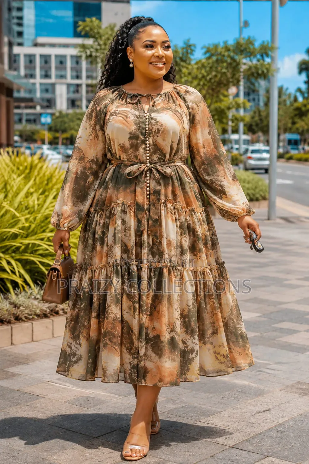Stylish Chiffon Dress