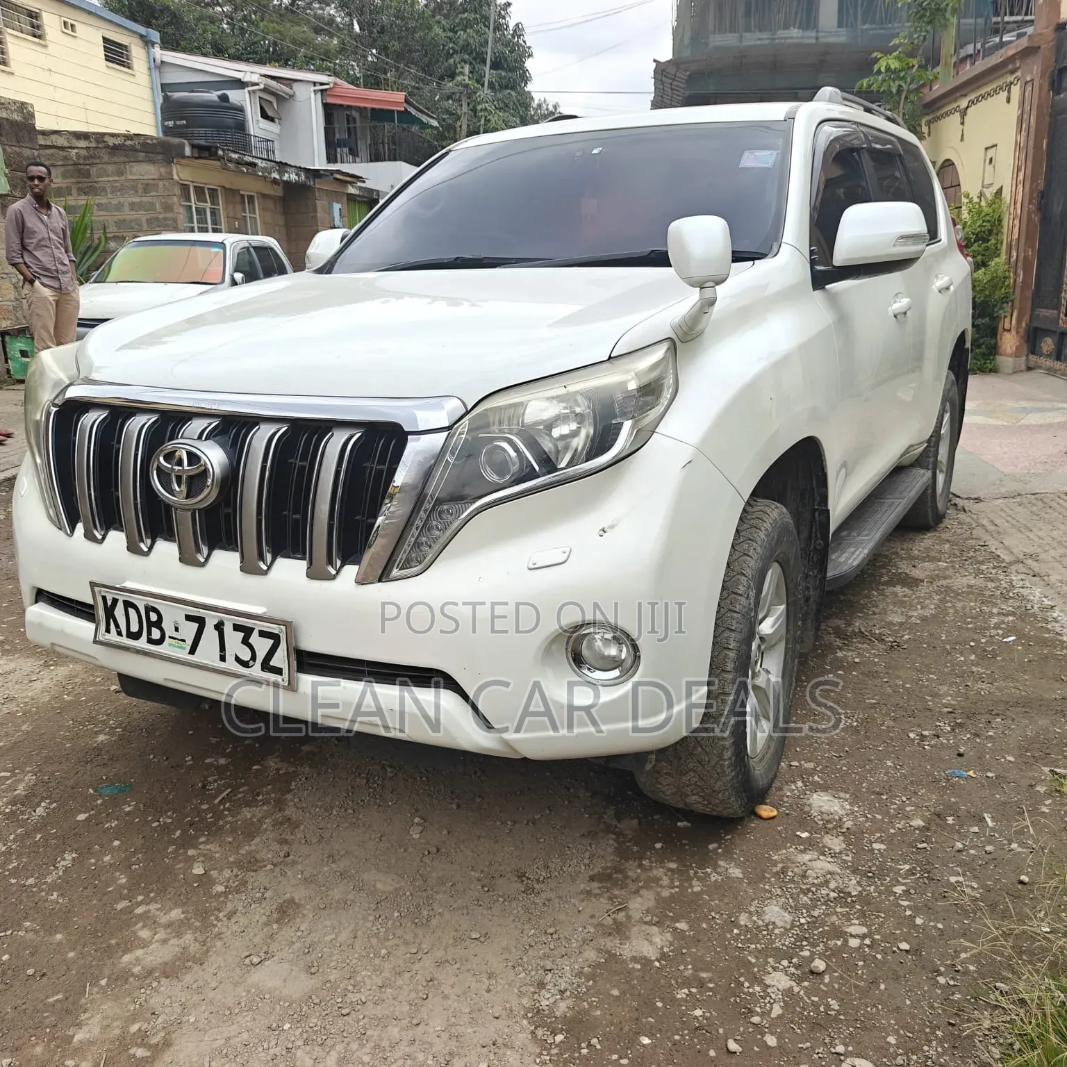 Toyota Land Cruiser Prado 2013 White