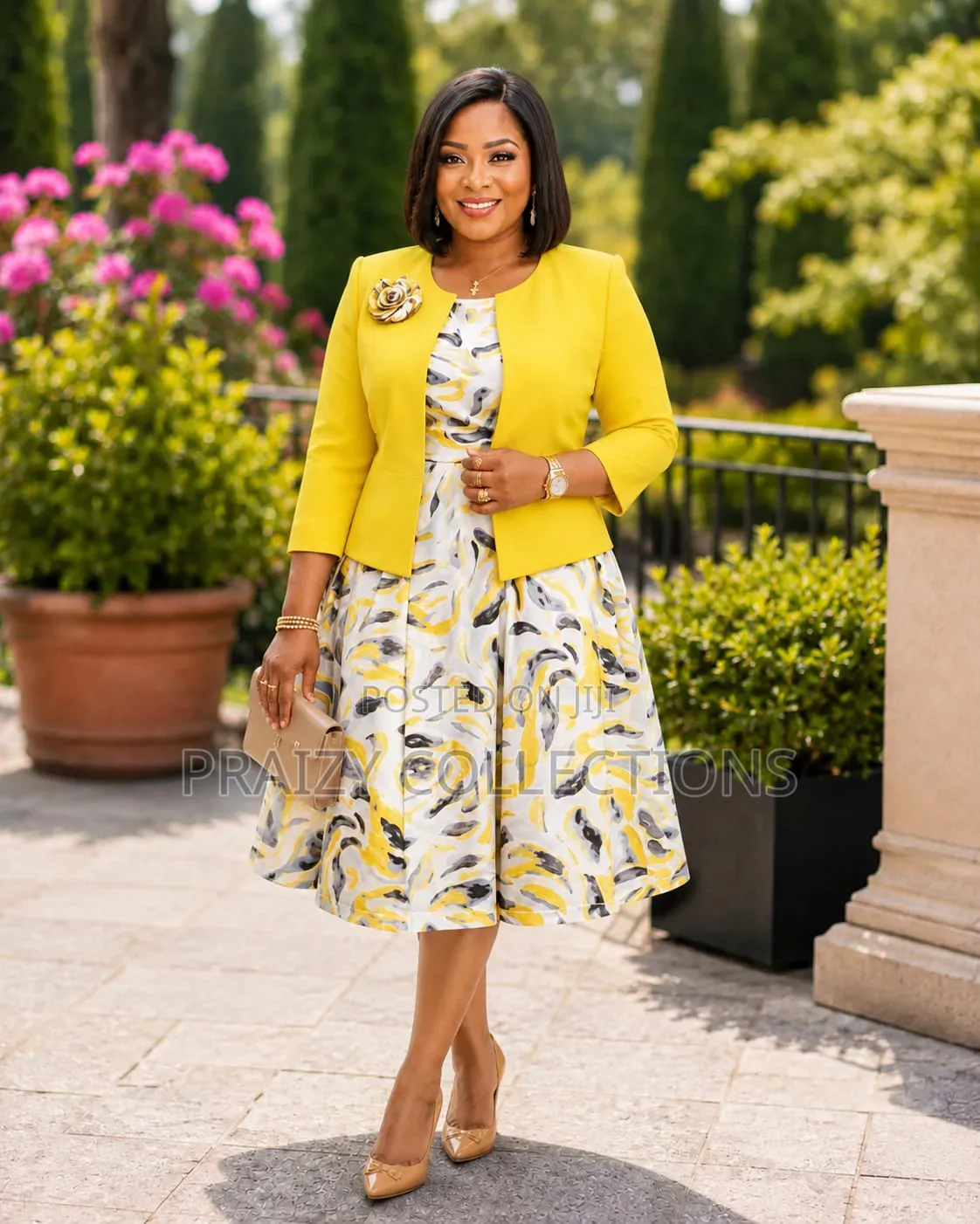 NEW 2pc Swing Dress + Coat
Sizes:44 to 52 