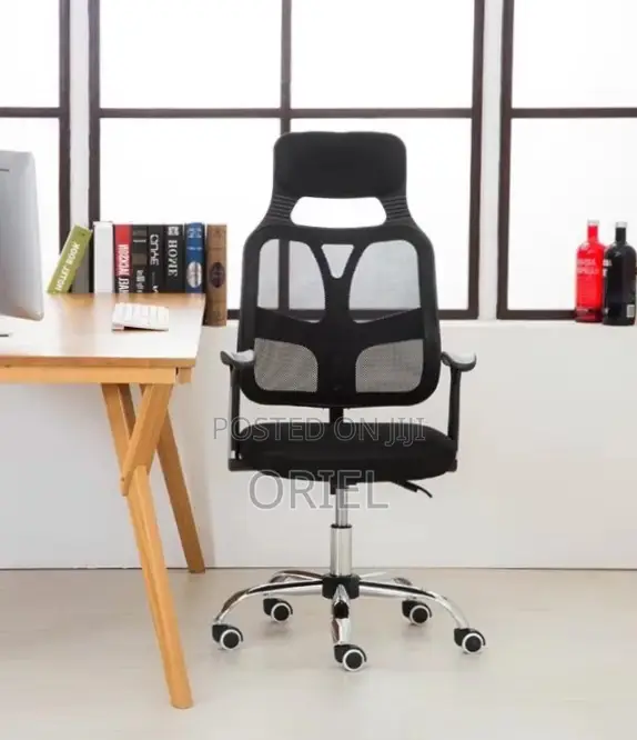 Office Chair : Height Adjustable Ergonomic Mesh Task Chair