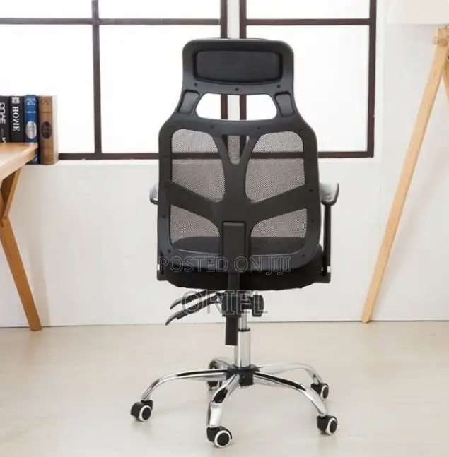 Office Chair : Height Adjustable Ergonomic Mesh Task Chair