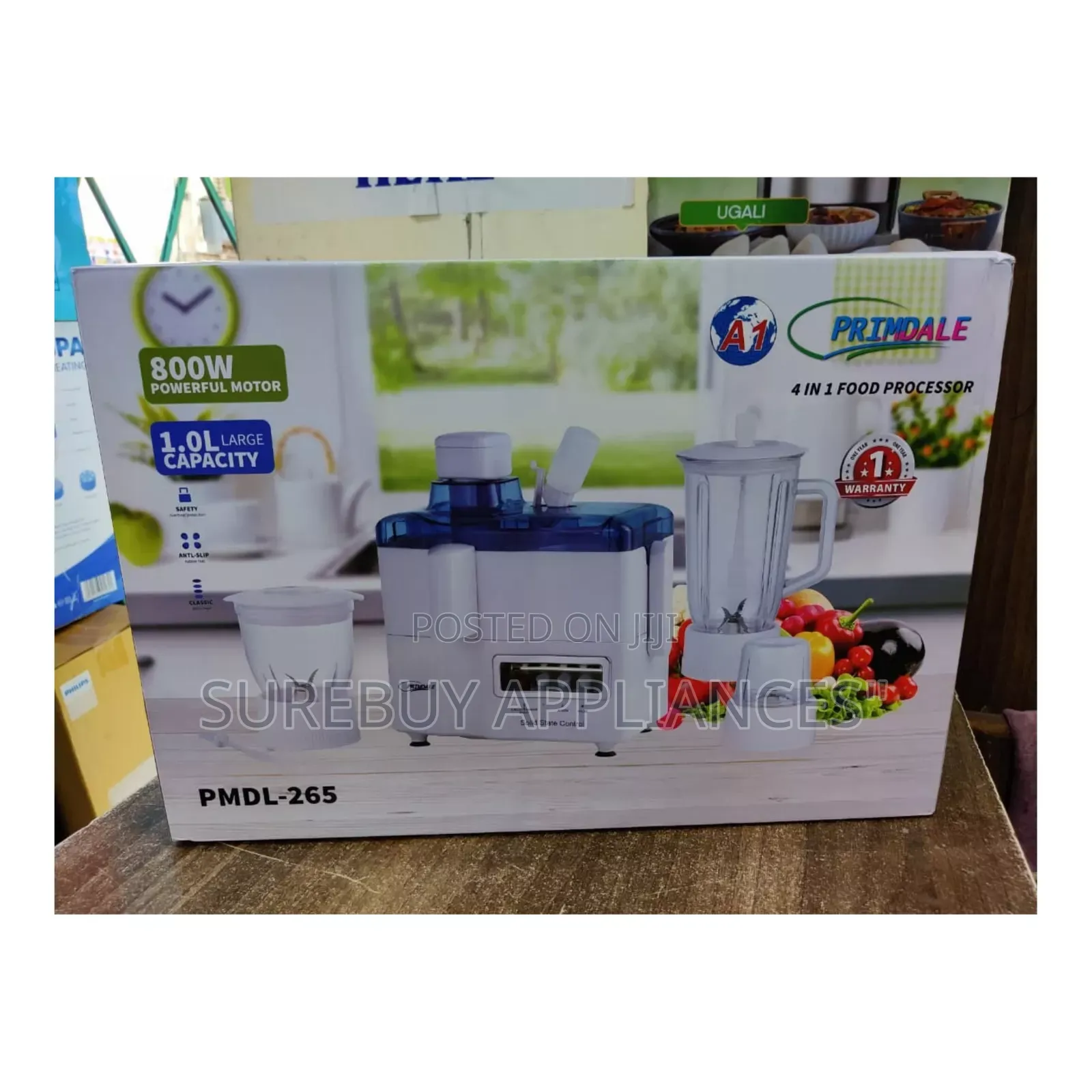 Primdale 4-in-1 Food Processor