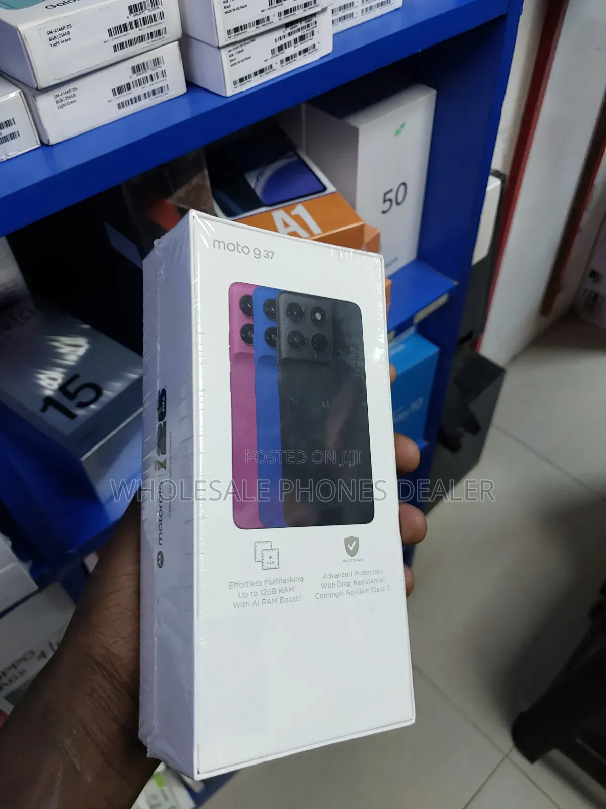 New Motorola Moto G37 256 GB Blue