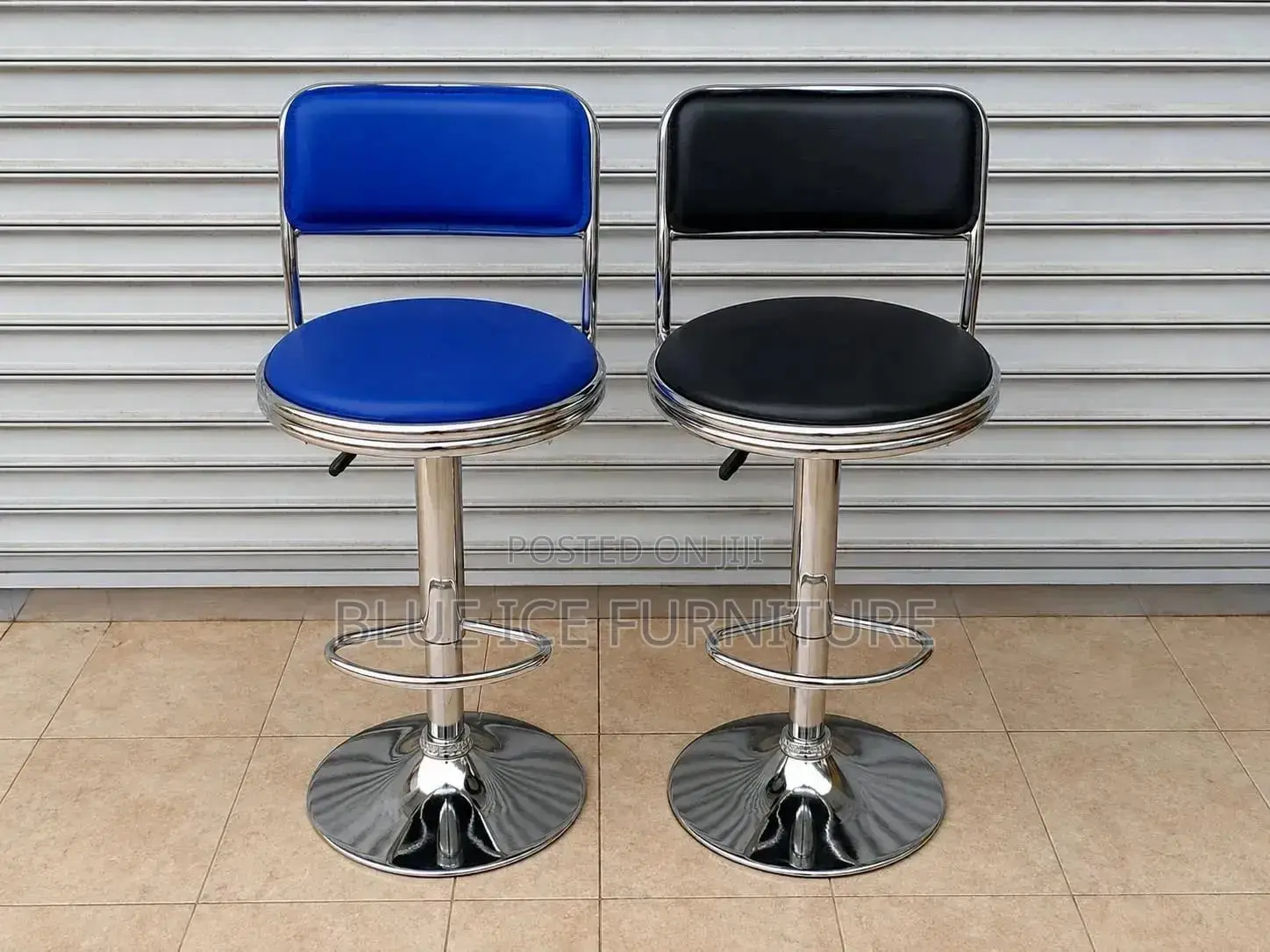 Bar Stool- Adjustable Bar Stool Chair With Backrest